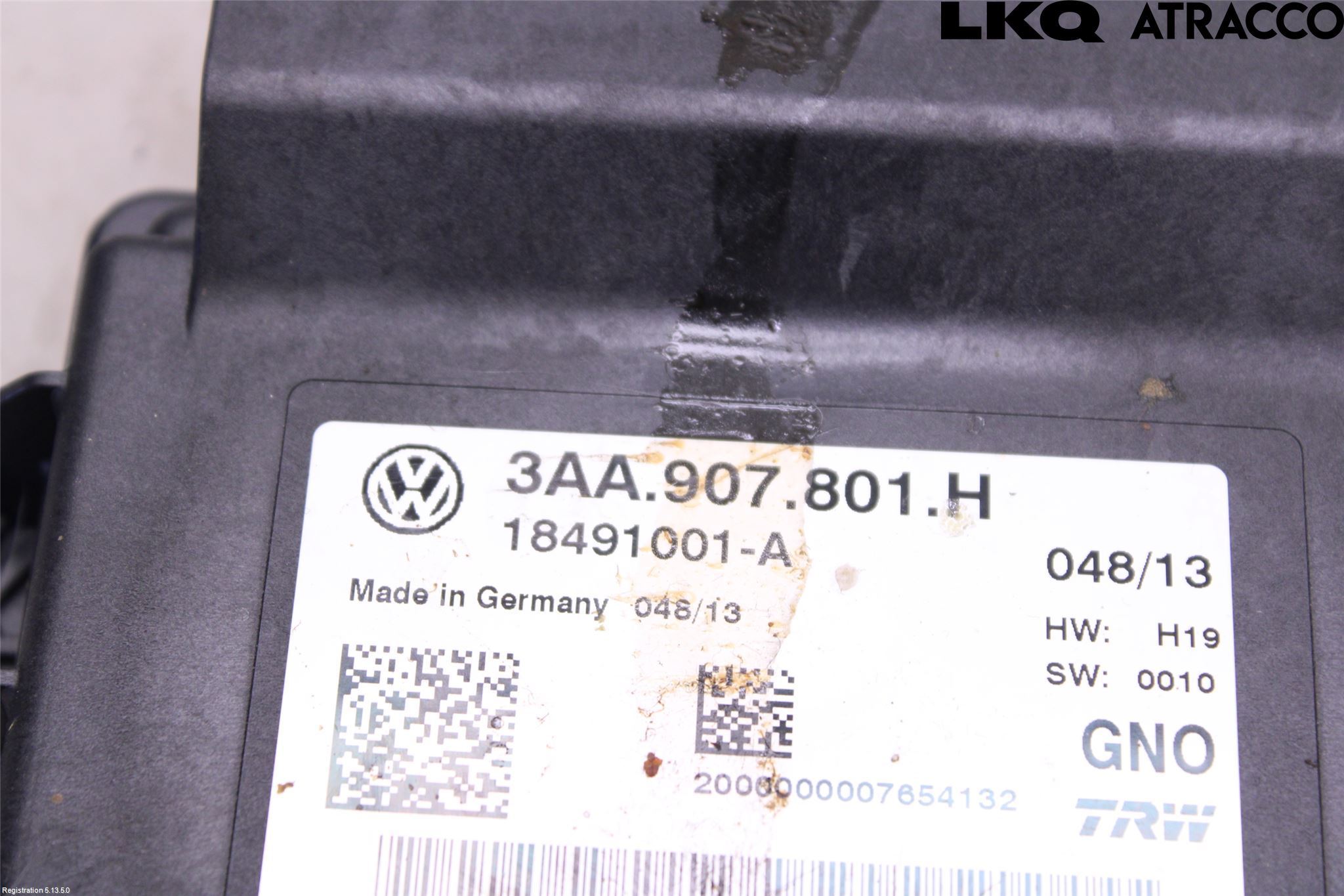 Volkswagen VW PASSAT 11-14 Styreenhet Parkbrems
