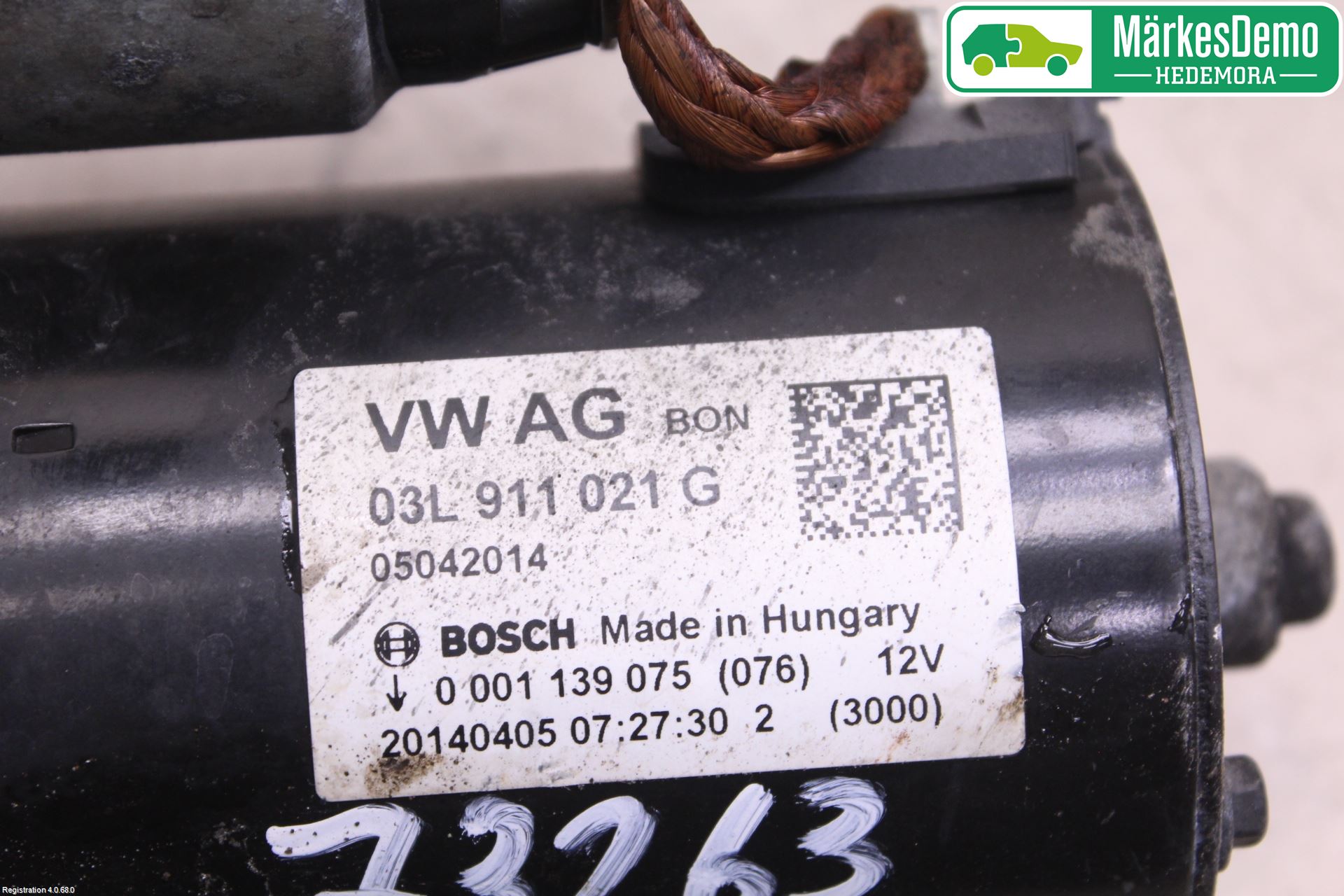 Audi A4 ALLROAD 09-16 Startmotor Diesel