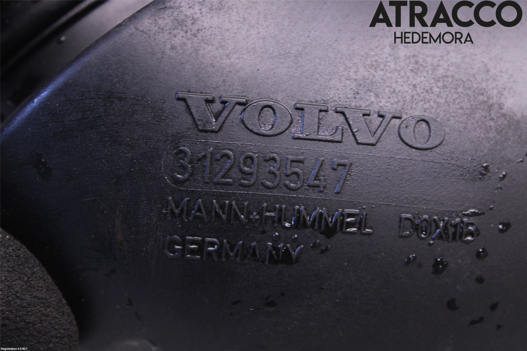 Volvo V60 14-18 Inns Gummibelg - Slange