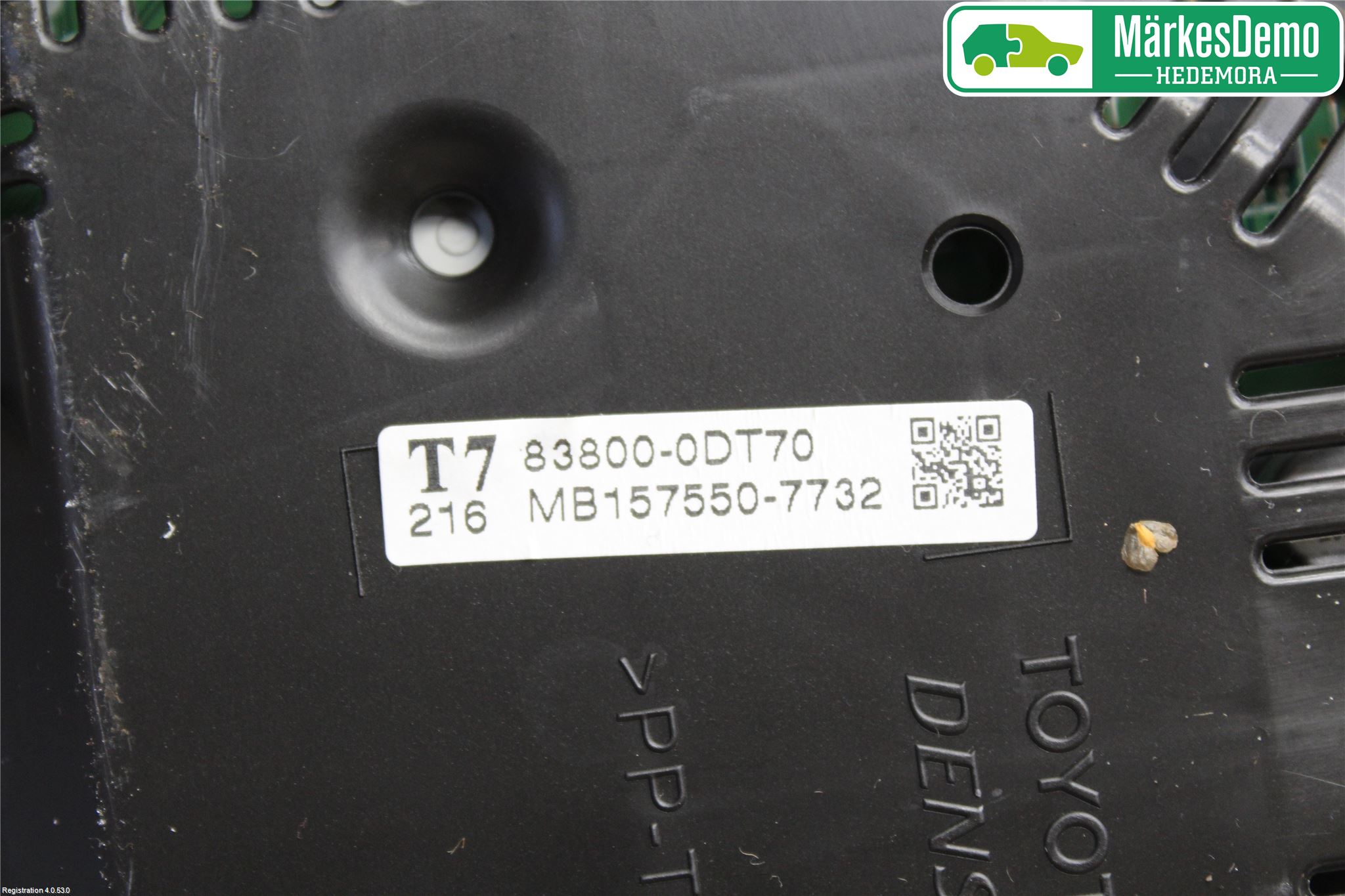 Toyota YARIS XP130 12-14 Instr Kombinert