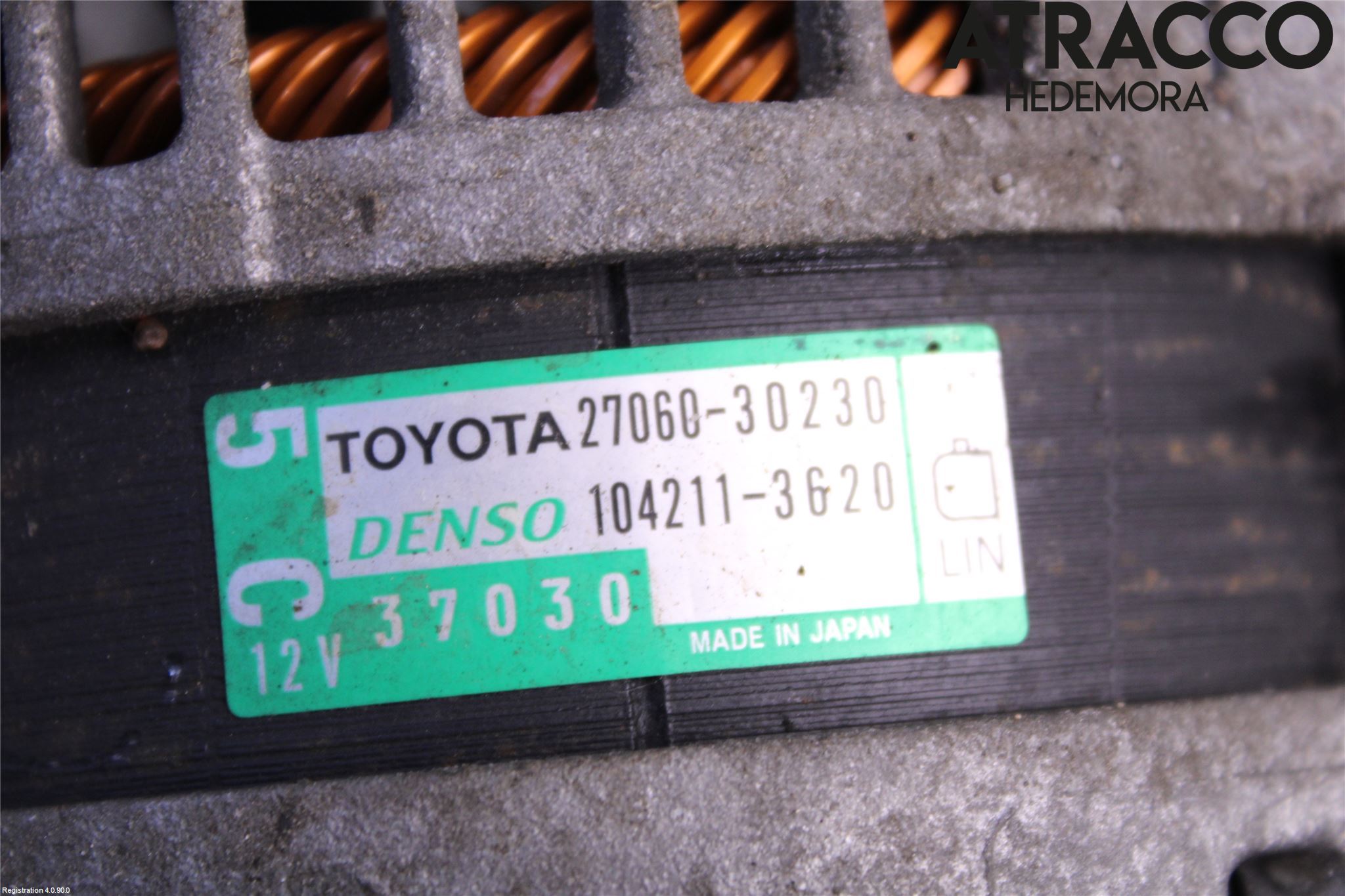 Toyota HILUX 16- Dynamo