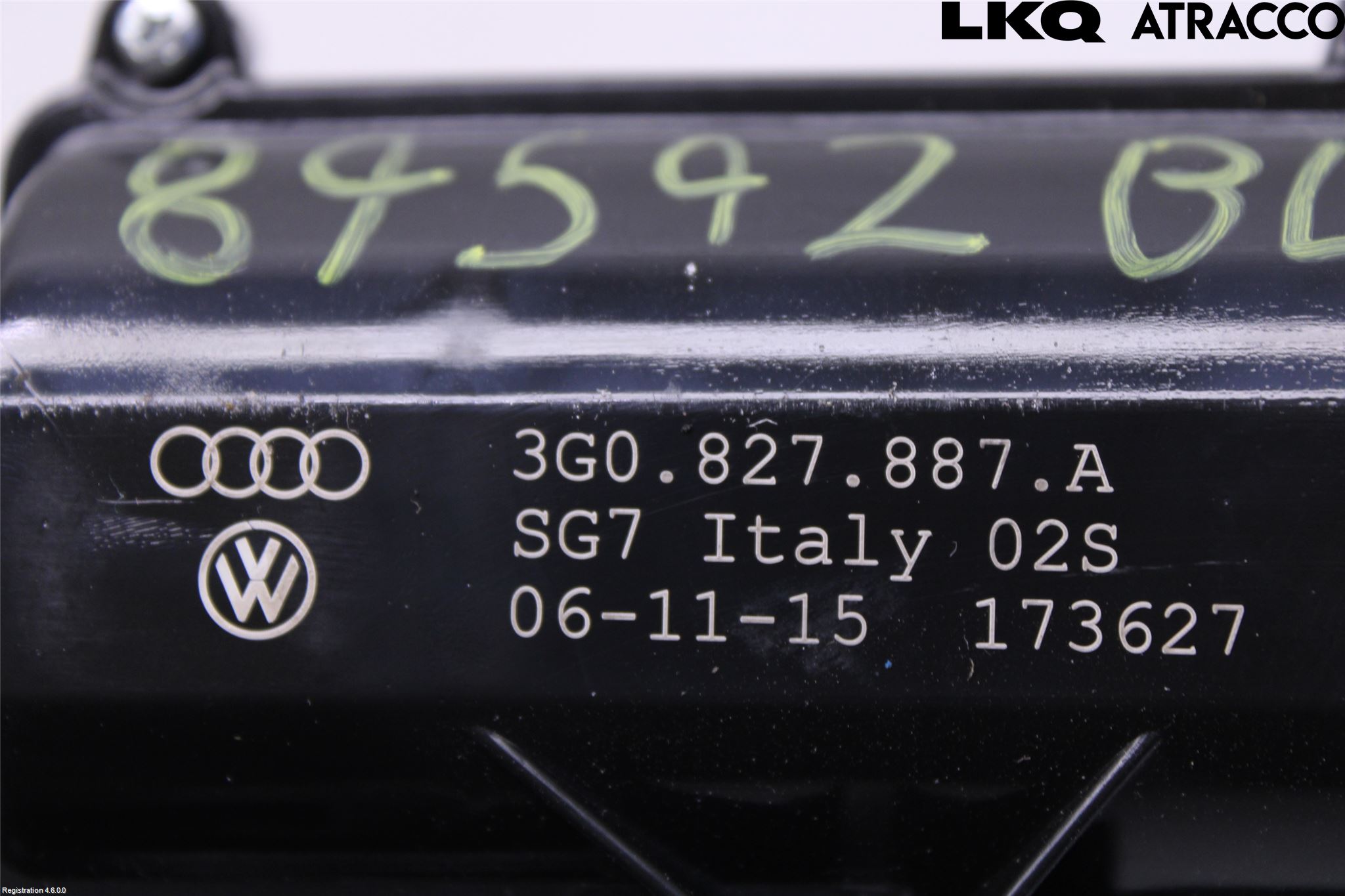 Volkswagen VW PASSAT 15-19 Sentrallåsmotor Bakluke