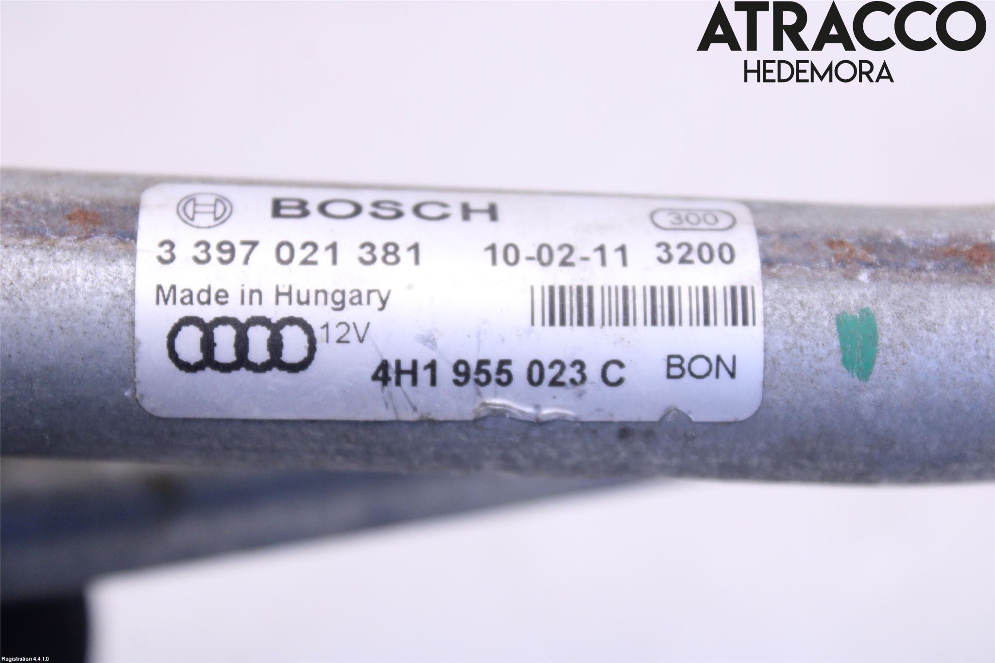 Audi A8/S8 4H 10-17 Viskeroverføring Frontrute