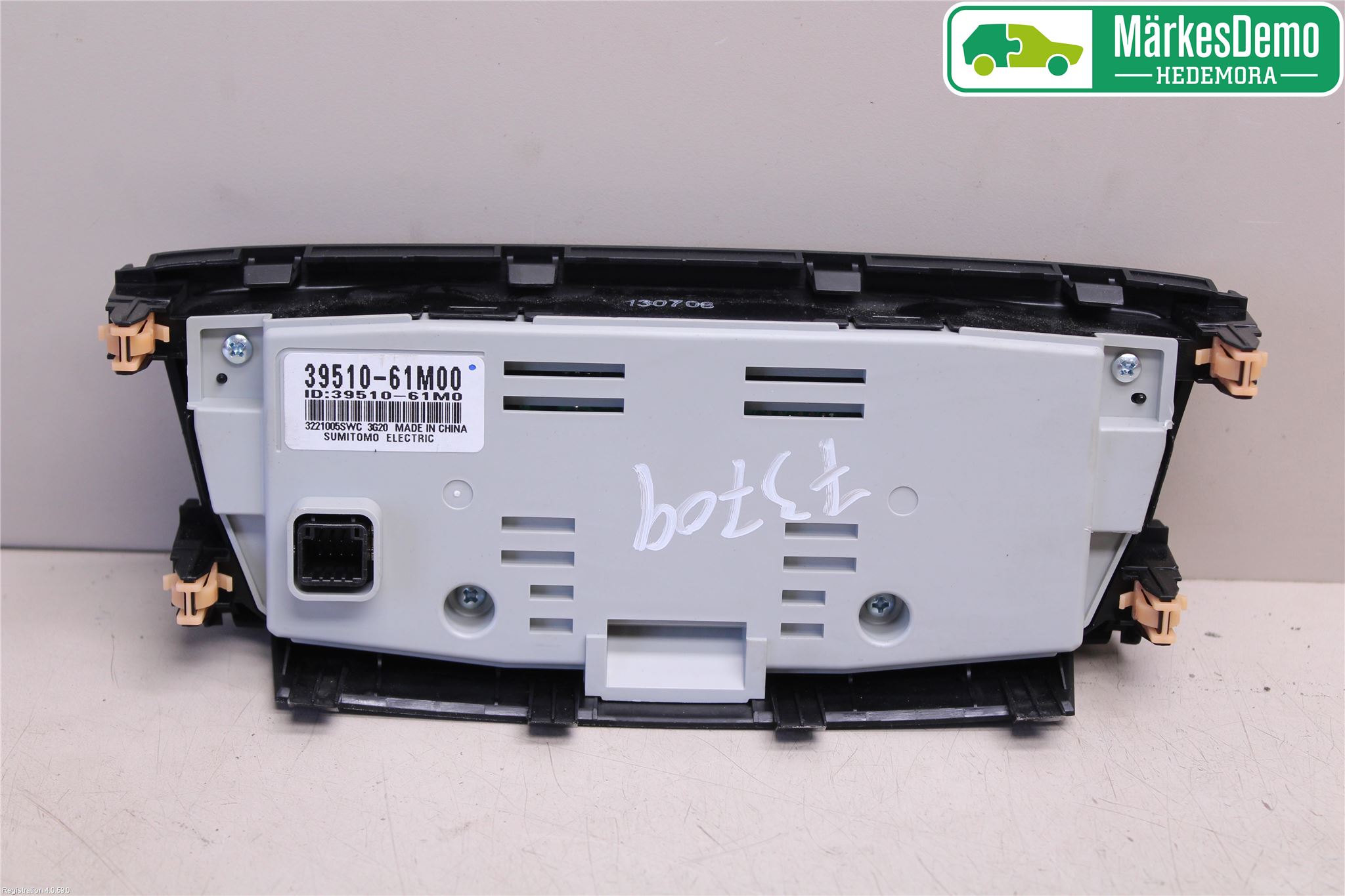 Suzuki SX4 S-CROSS 14-21 Varme Ac Betjening-Display