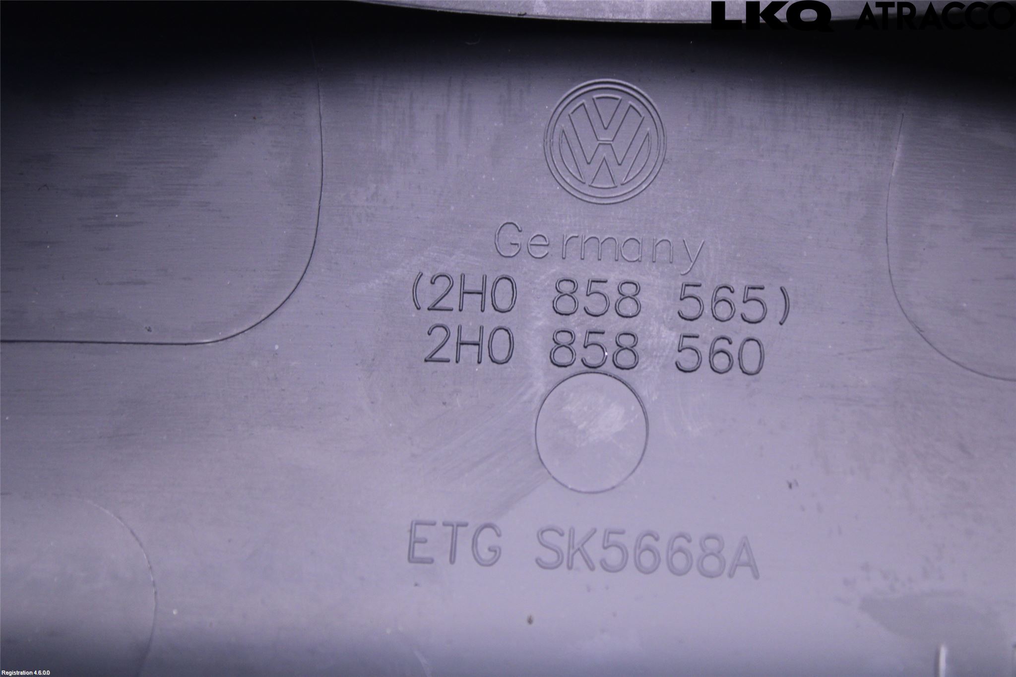 Volkswagen VW AMAROK 2H 10-22 Rattdeksel - Deksler