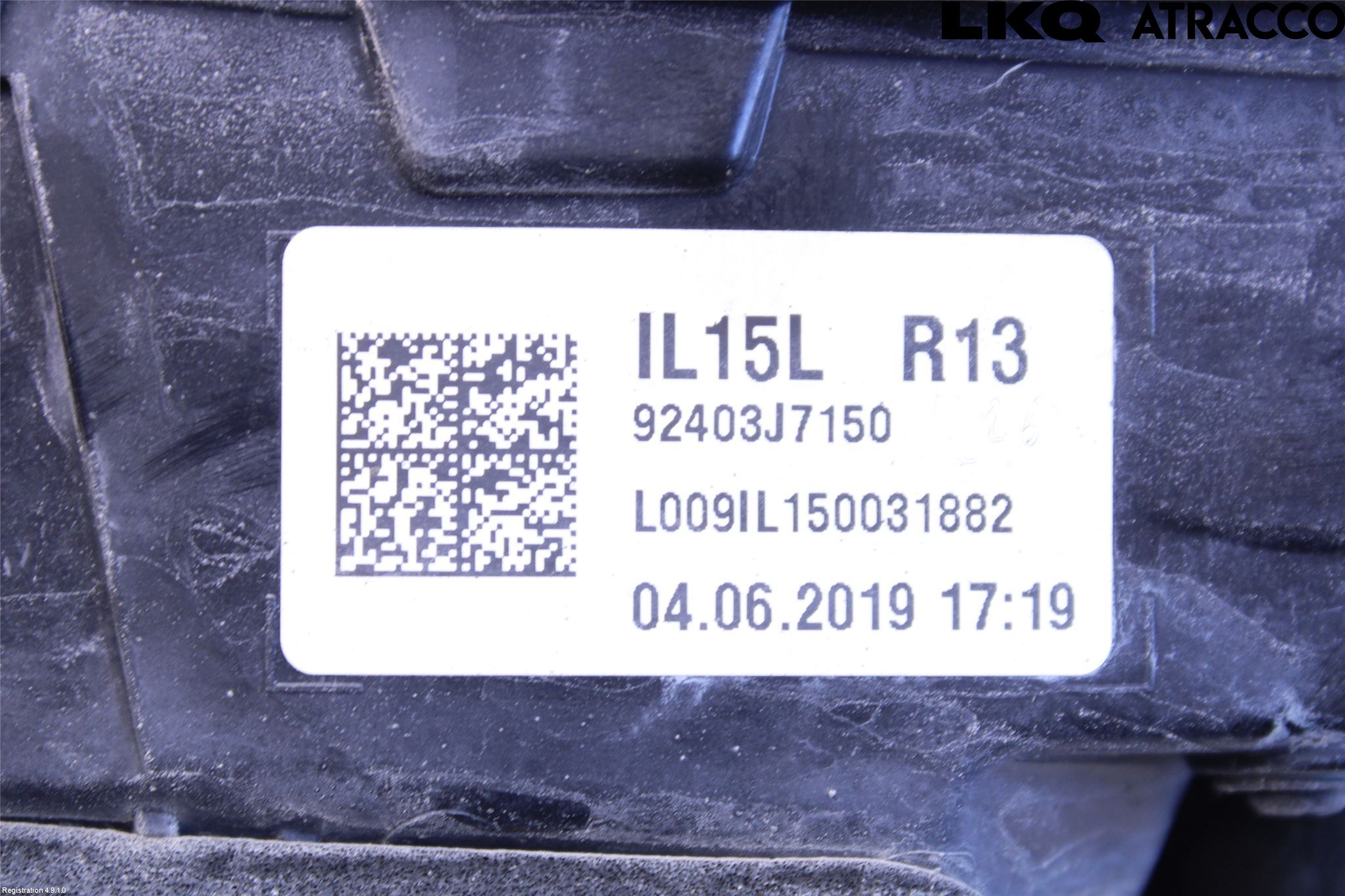 Kia CEED/CEED SW 19- Baklykt Venstre  På Luke(Indre
