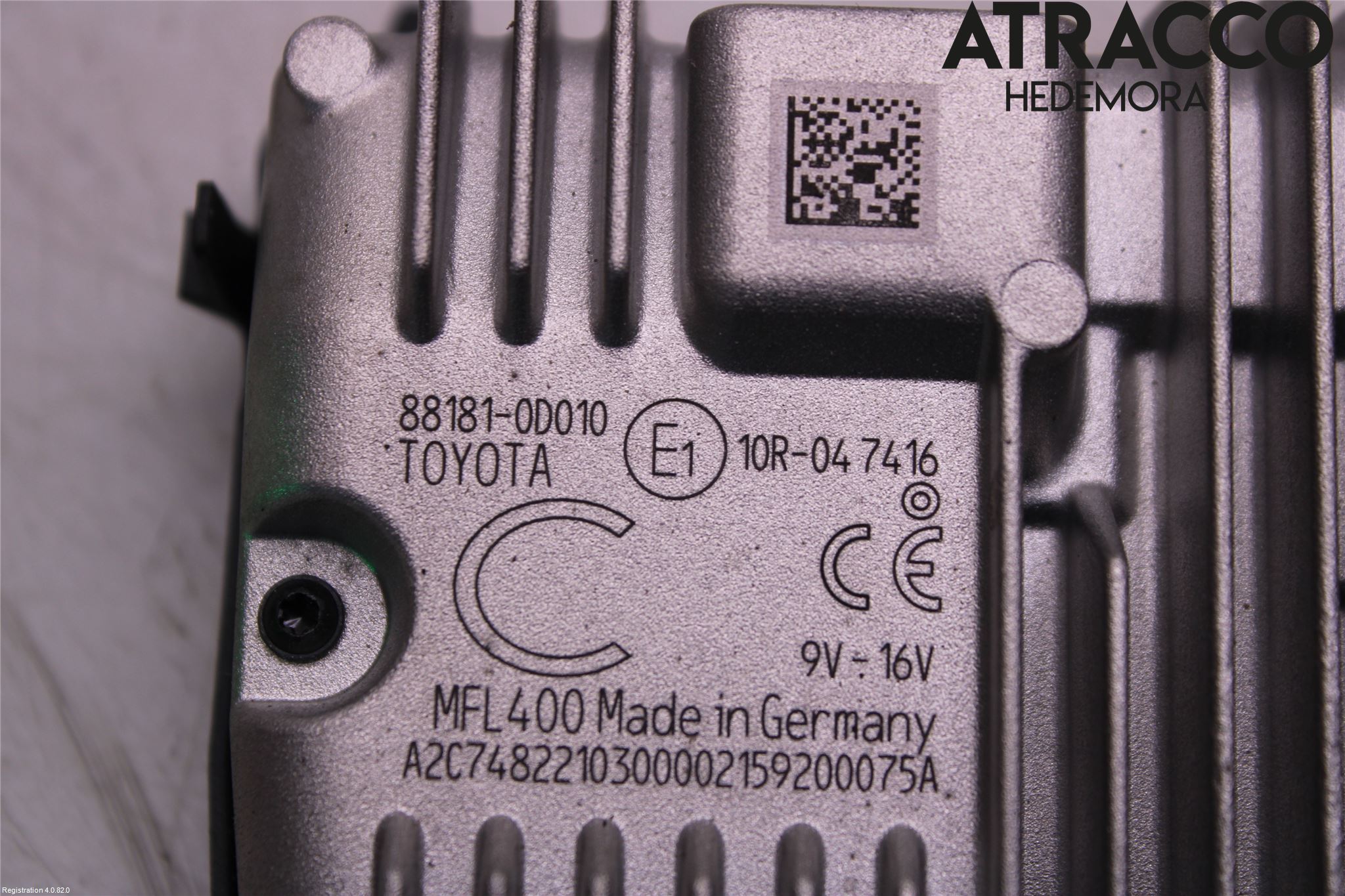 Toyota YARIS XP130 15-20 Sensor Kollisjonsbeskyttelse