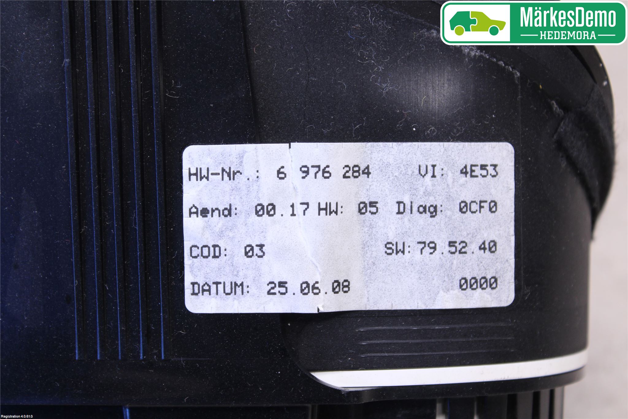 BMW X6 E71/E72   08-14 Instr Kombinert