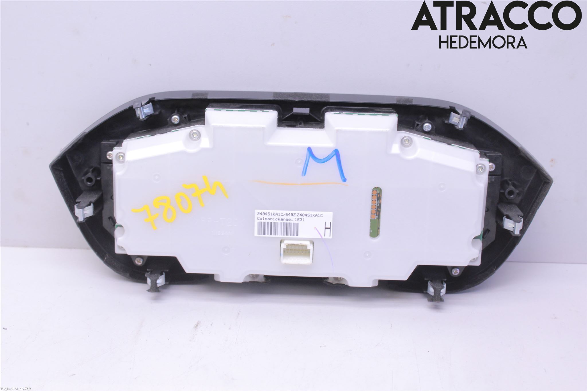 Nissan JUKE 10-14 Varme Ac Betjening-Display