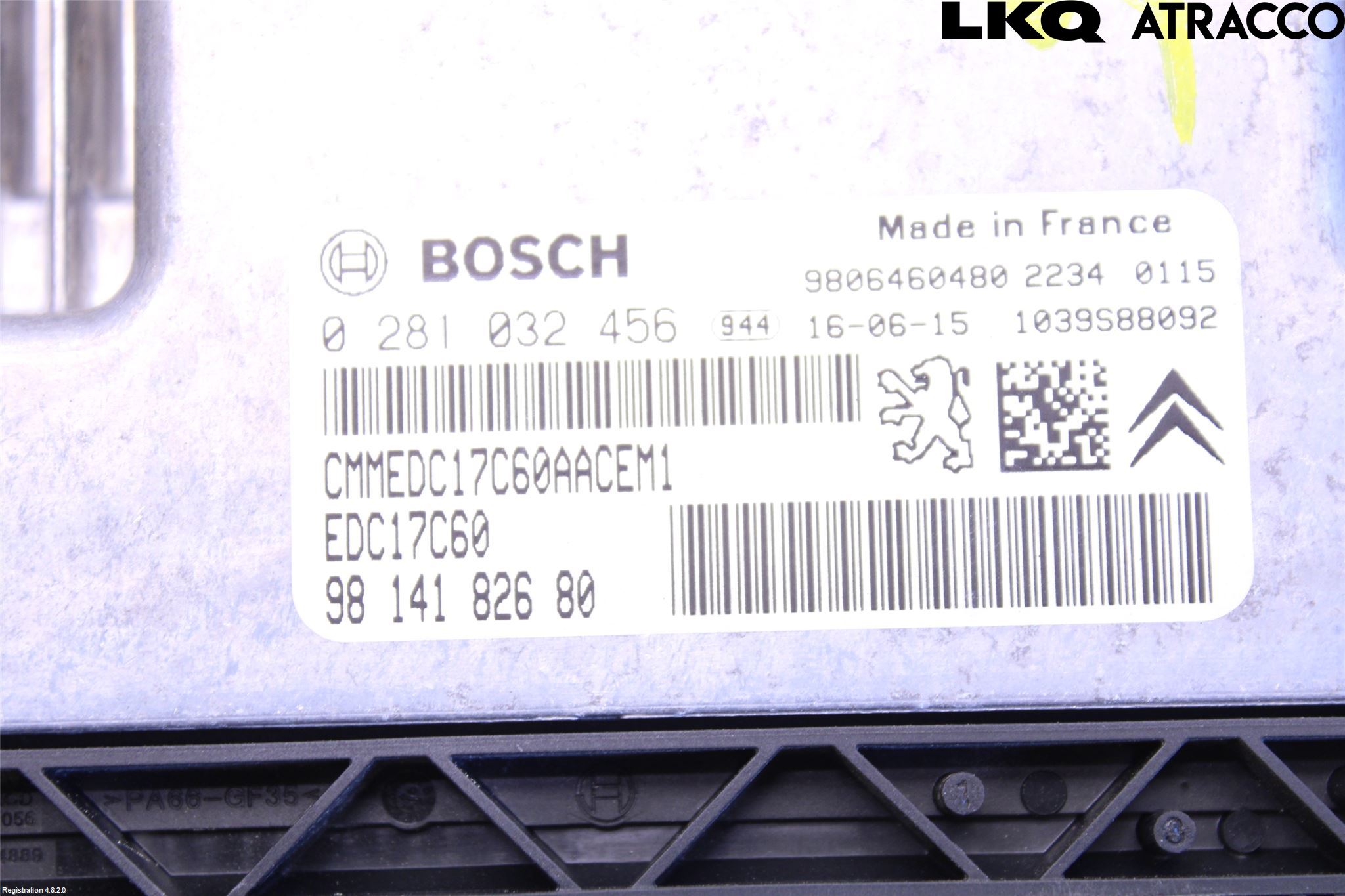 Citroen BERLINGO 08-18 Styreenhet Dieselpumpe