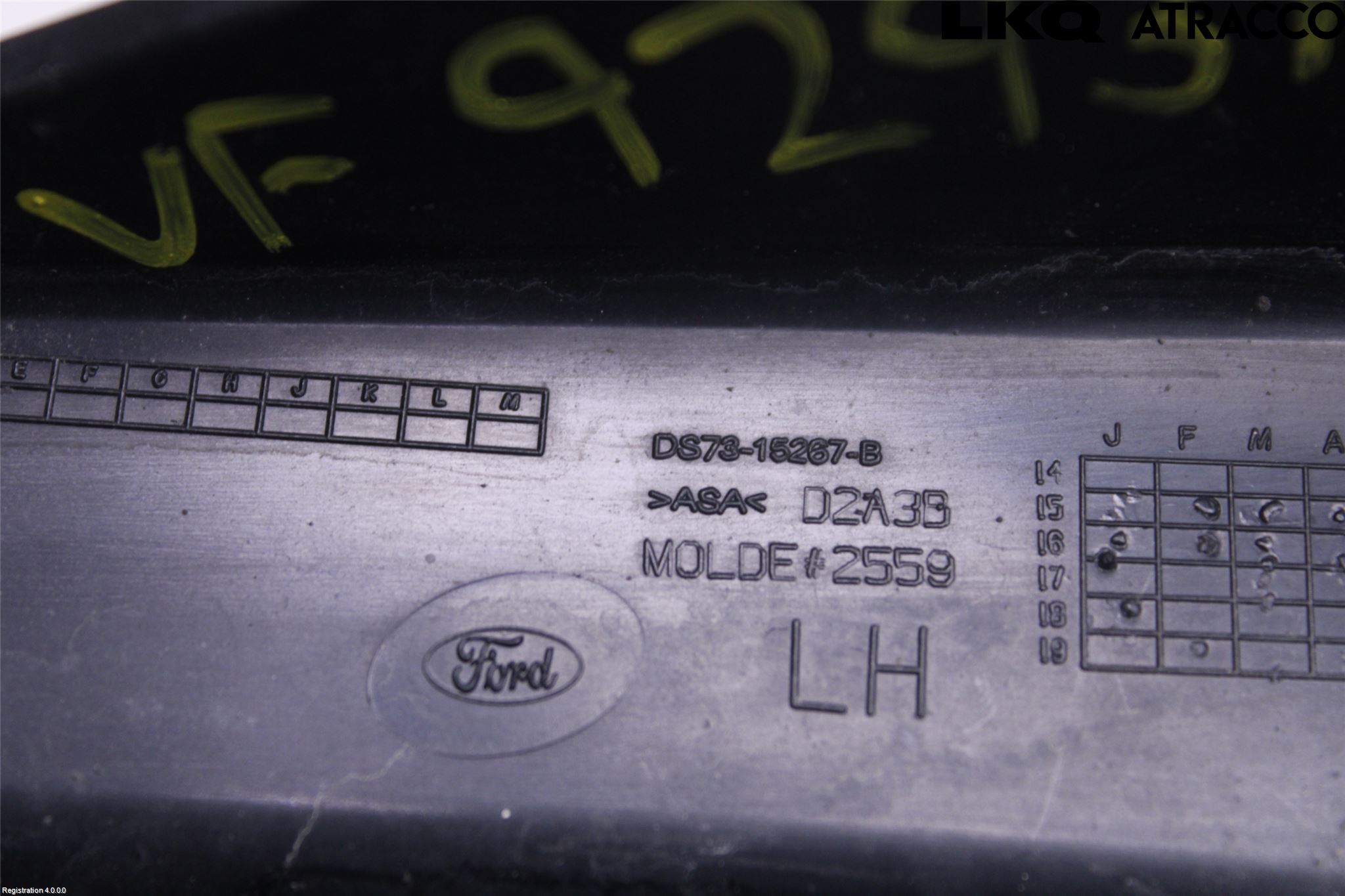 Ford MONDEO 15-22 Frontlykt Kurve-Tåkelys Ramme