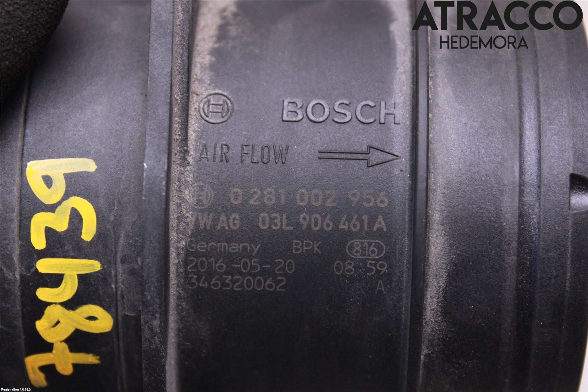 Audi A4/S4 B9 16-19 Inns Luftmassemåler