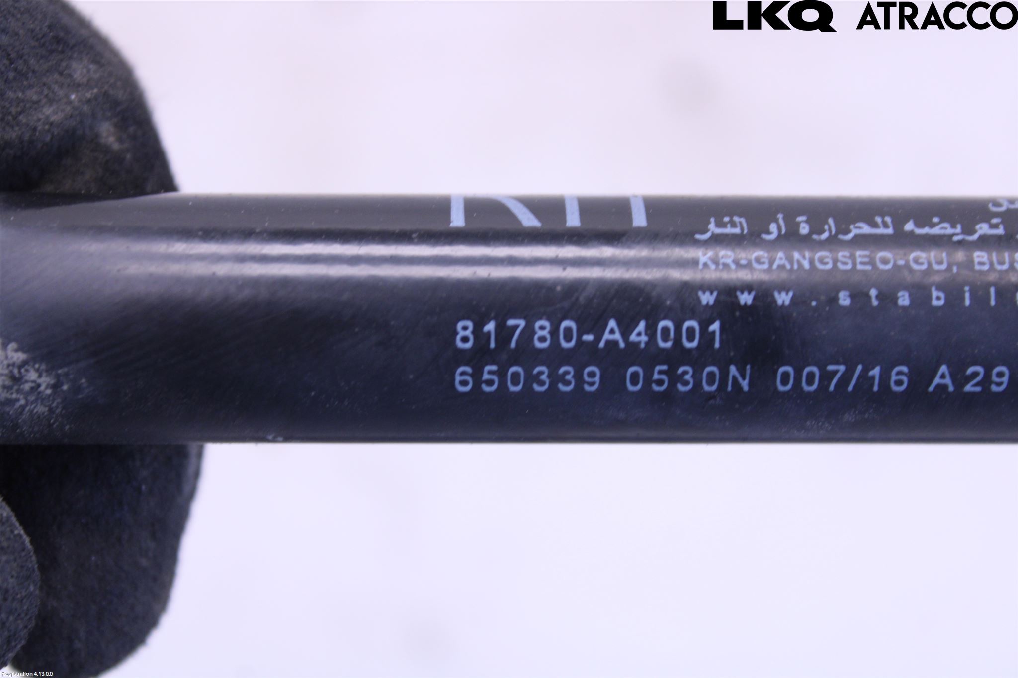 Kia CARENS III 13-19 Bakluke Demper-Gassfjær