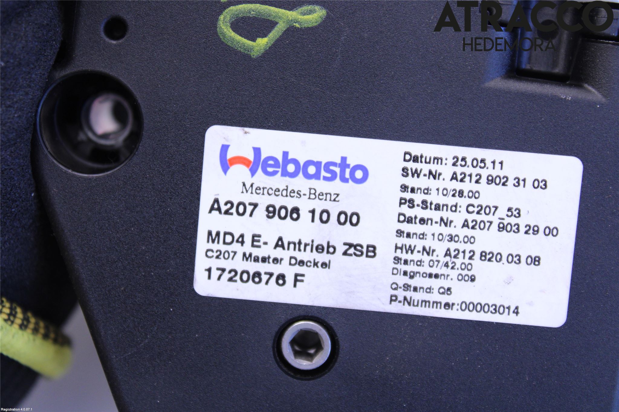 Mercedes-Benz MB C-KLASS (W204) 07-15 Takluke Motor