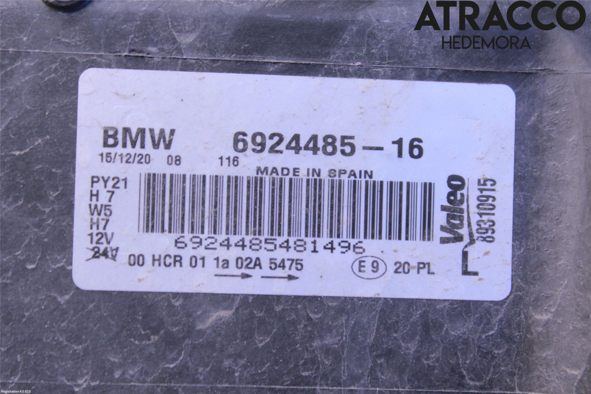BMW 1 E87/81 5D/3D 03-11 Frontlykt Venstre