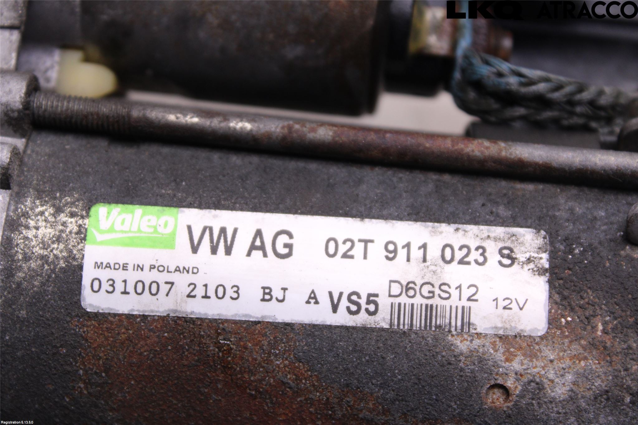 Skoda FABIA 07-14 Startmotor