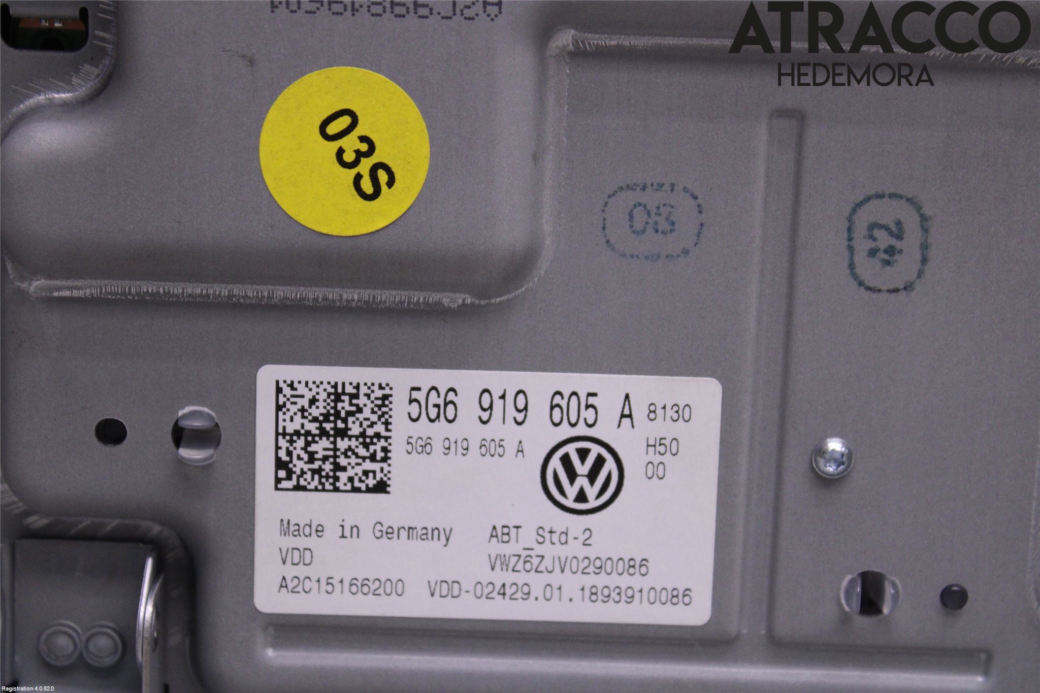 Volkswagen VW PASSAT 15-19 Multifunktionsdisplay