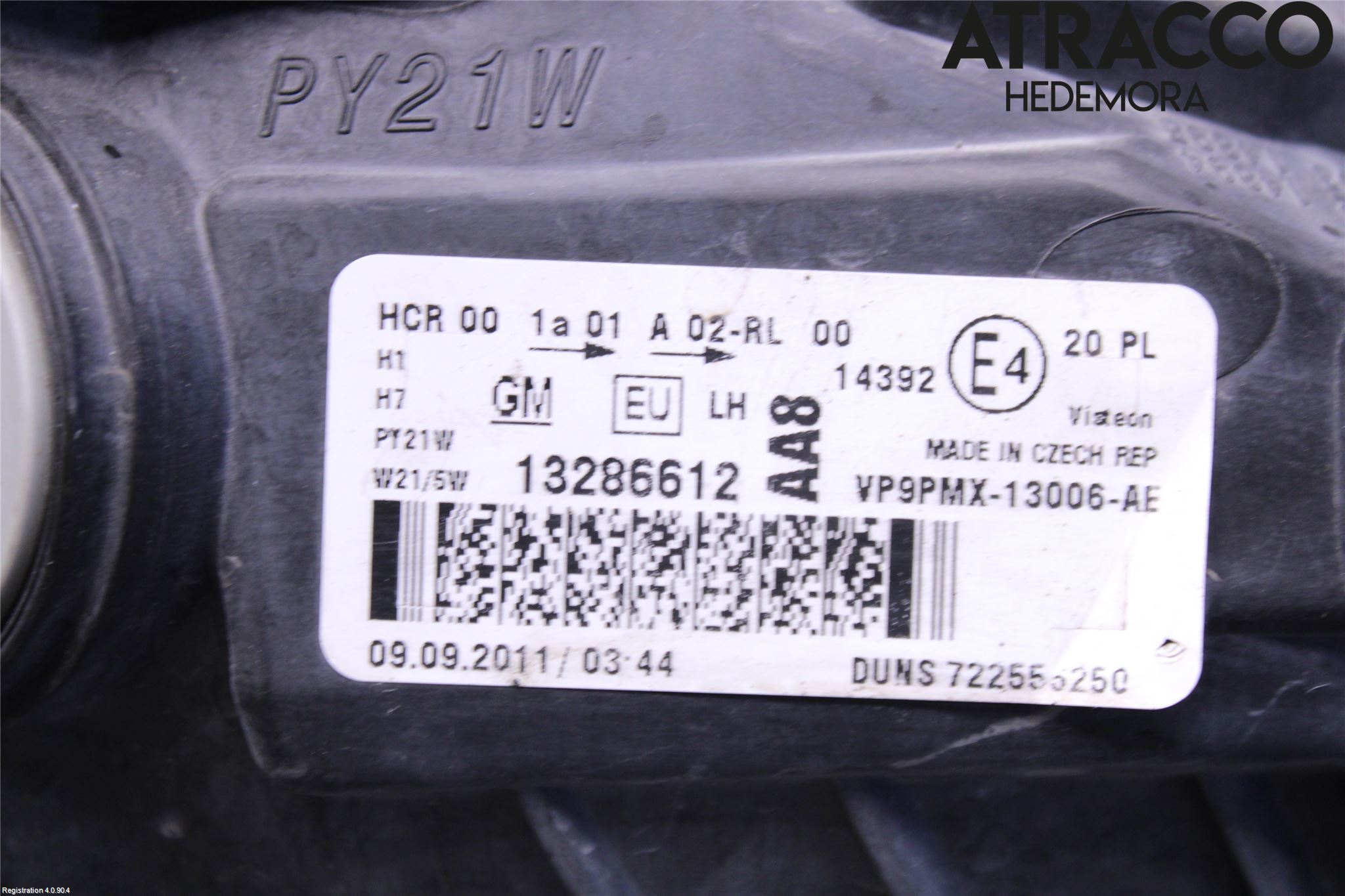 Opel MERIVA B 10-17 Frontlykt Venstre