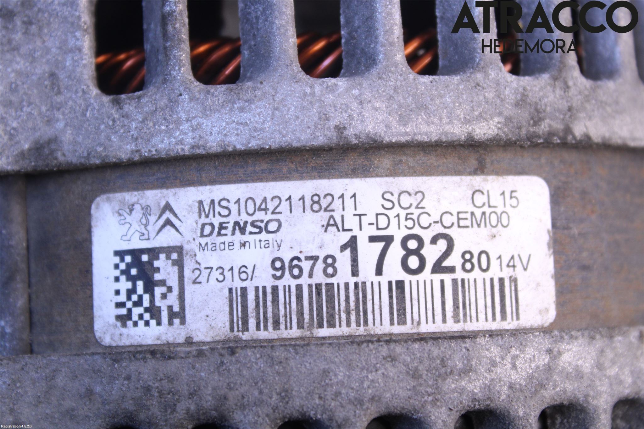 Peugeot 3008 17-24 Dynamo