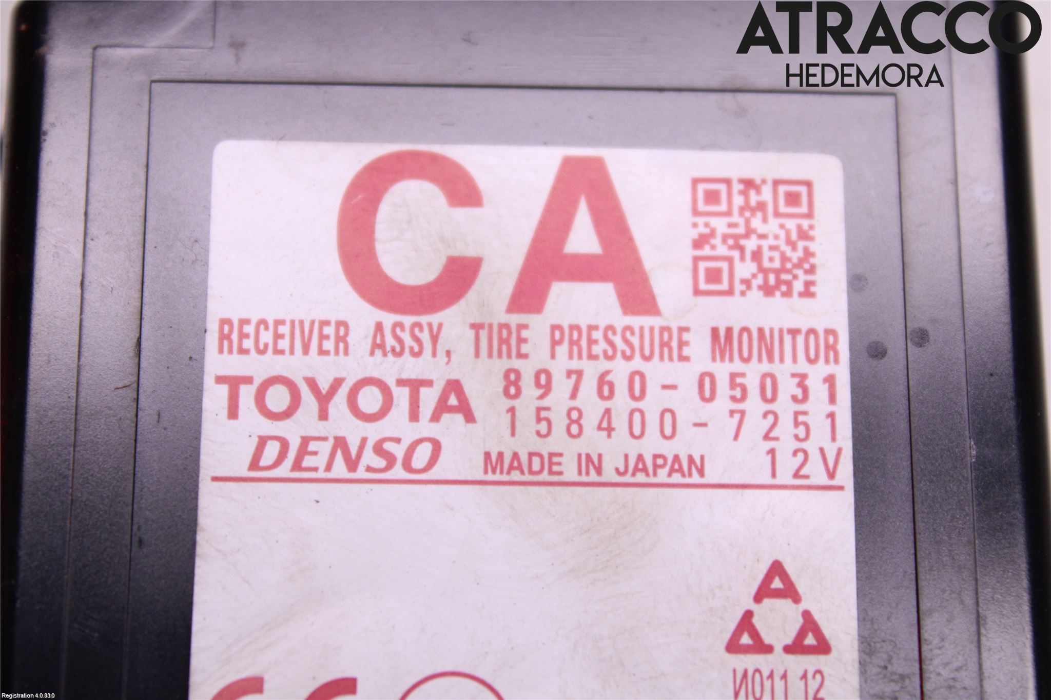 Toyota AVENSIS 16-18 Styreenhet Øvrig