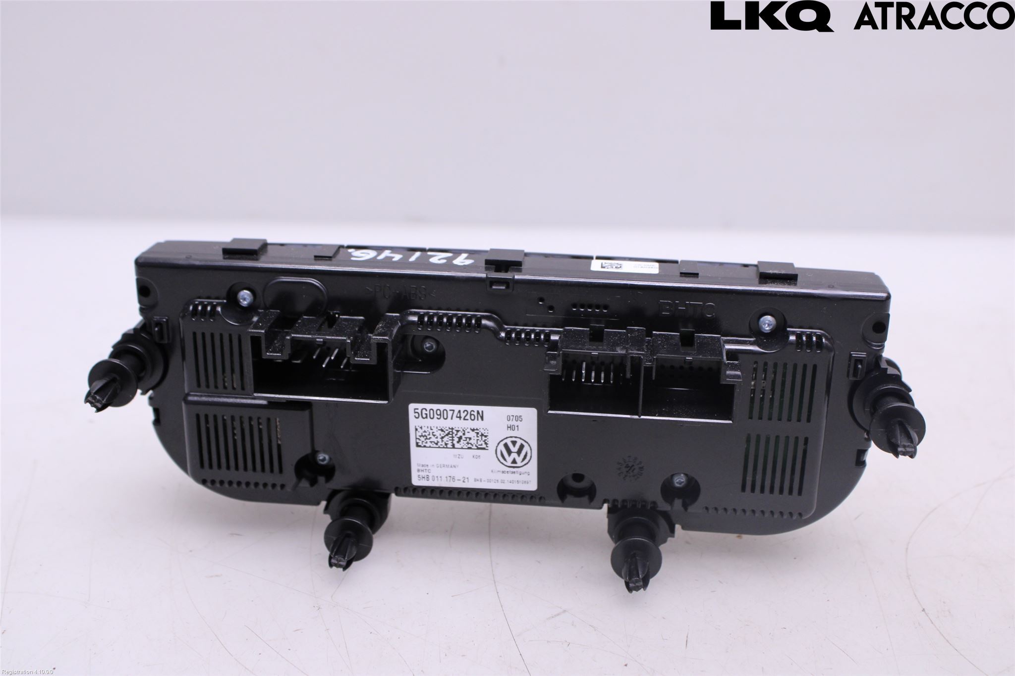 Volkswagen VW GOLF / E-GOLF VII 13-20 Varme Ac Betjening-Display