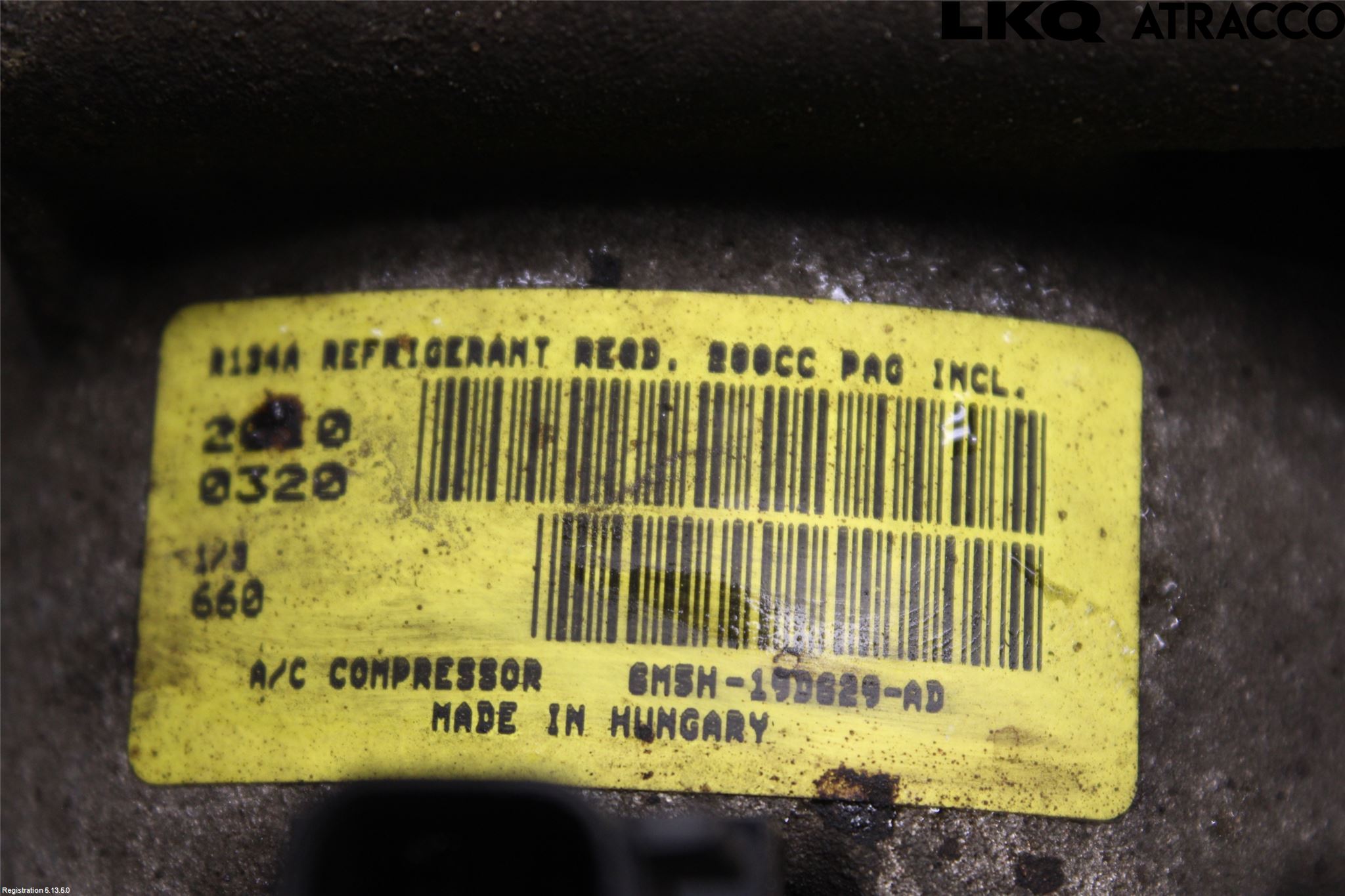 Ford FOCUS 08-11 Varme Ac Kompressor