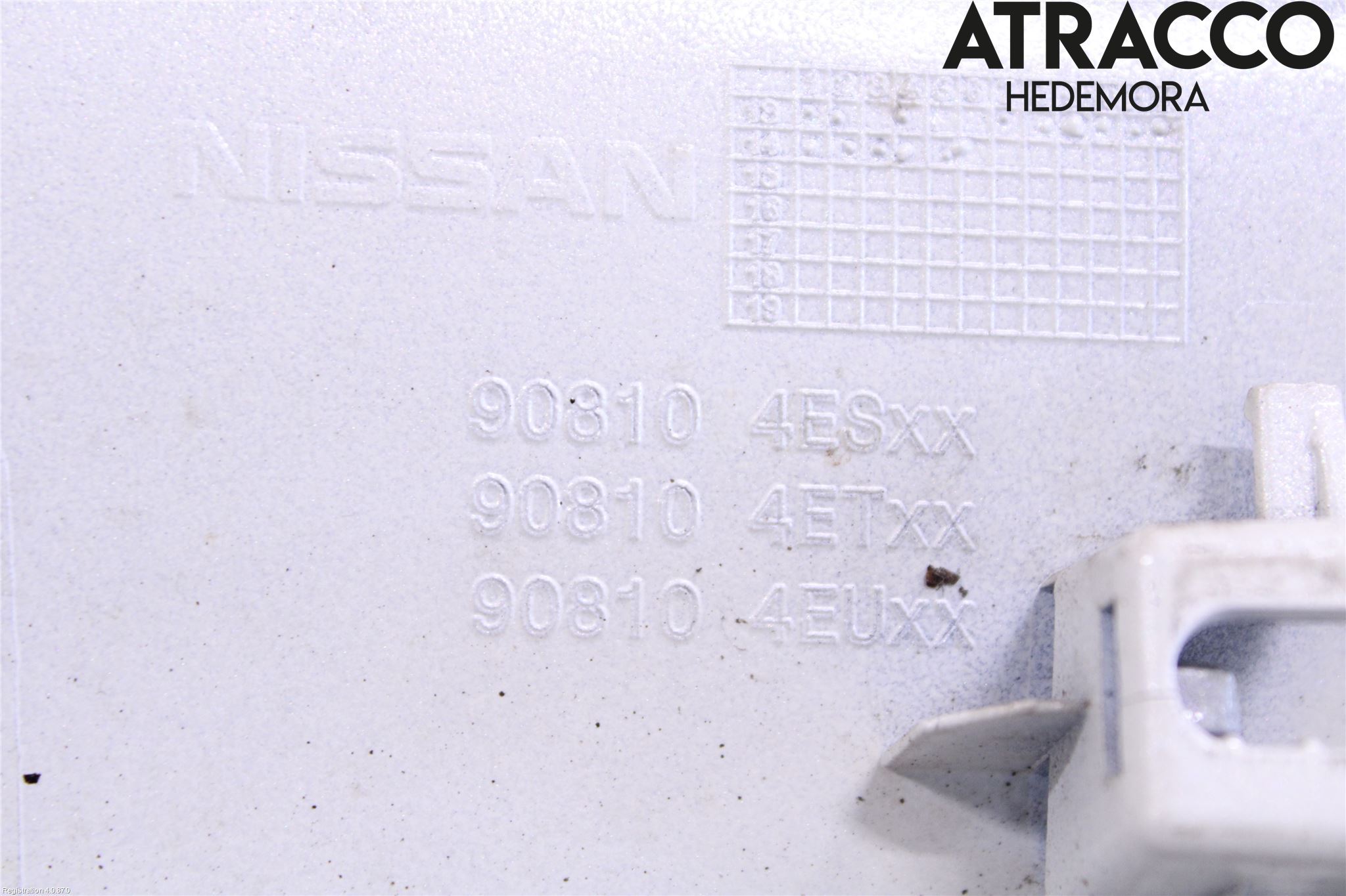 Nissan QASHQAI 14-17 List Bak-Bakluke