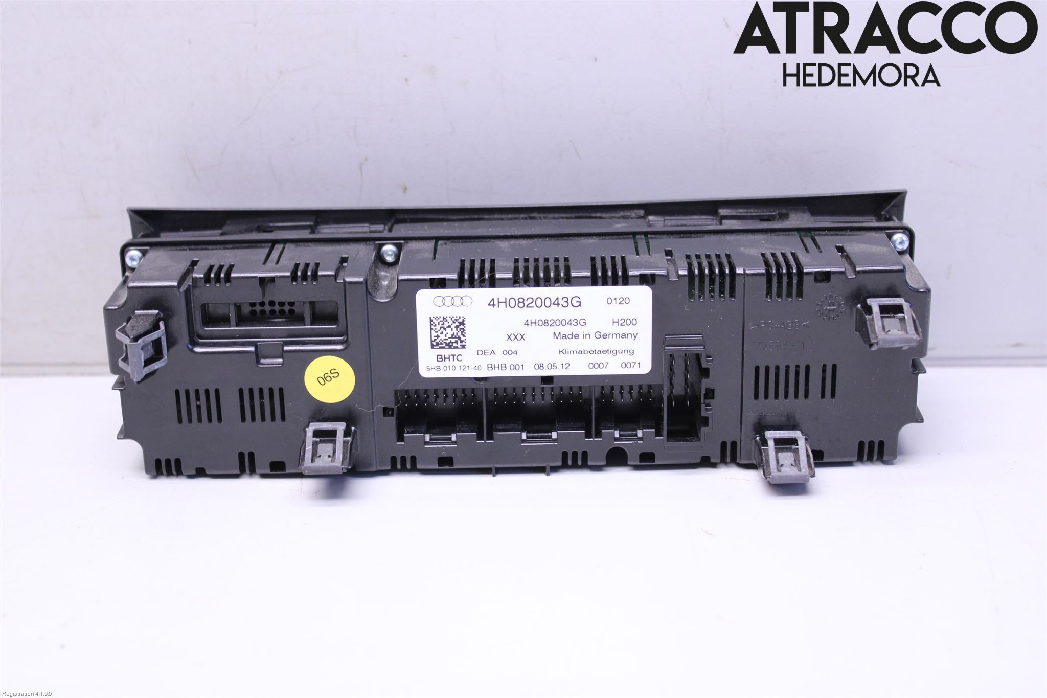 Audi A8/S8 4H 10-17 Varme Ac Betjening-Display