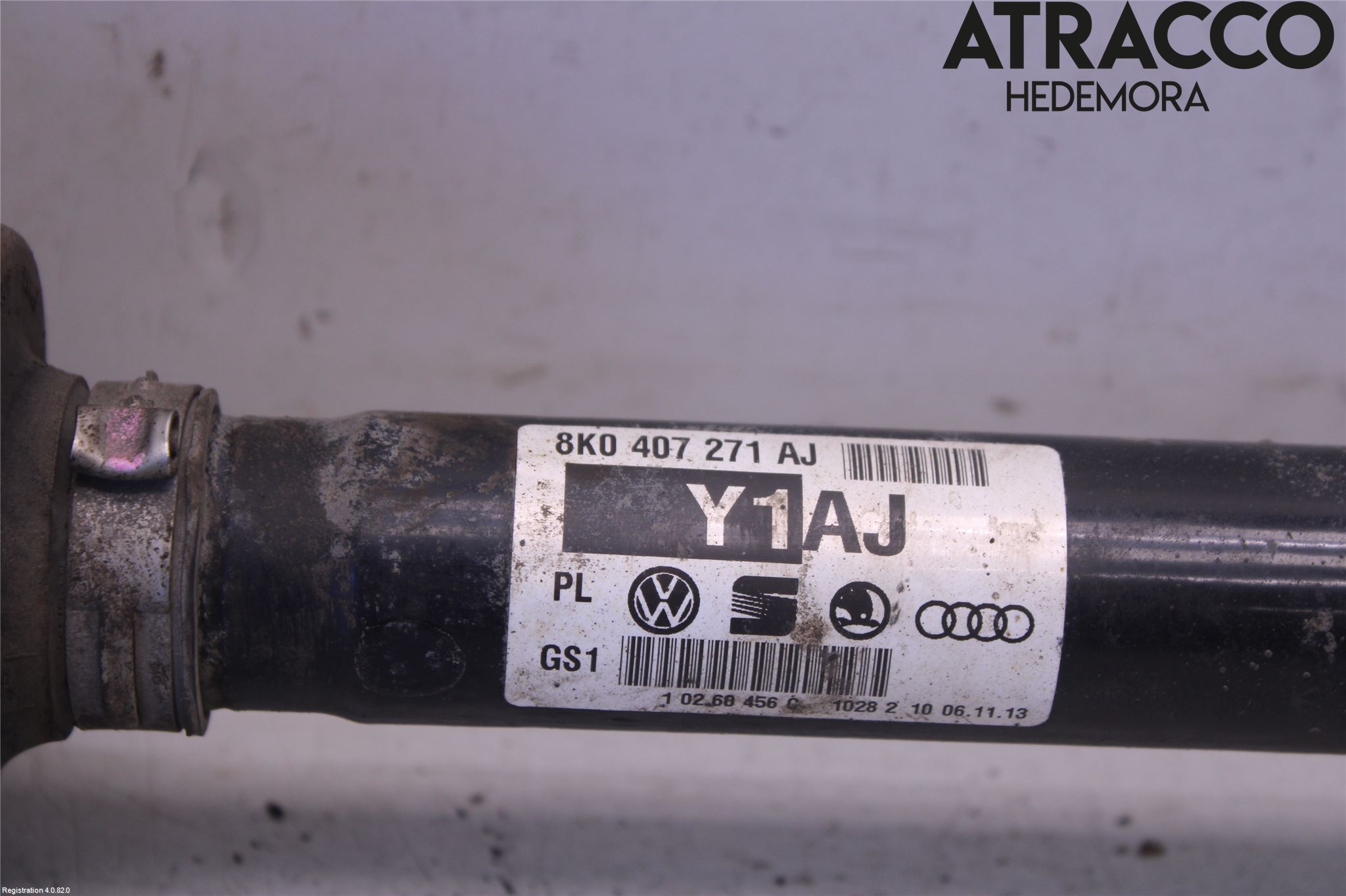 Audi A4 12-15 Drivaksel Foran Kompl Venstre