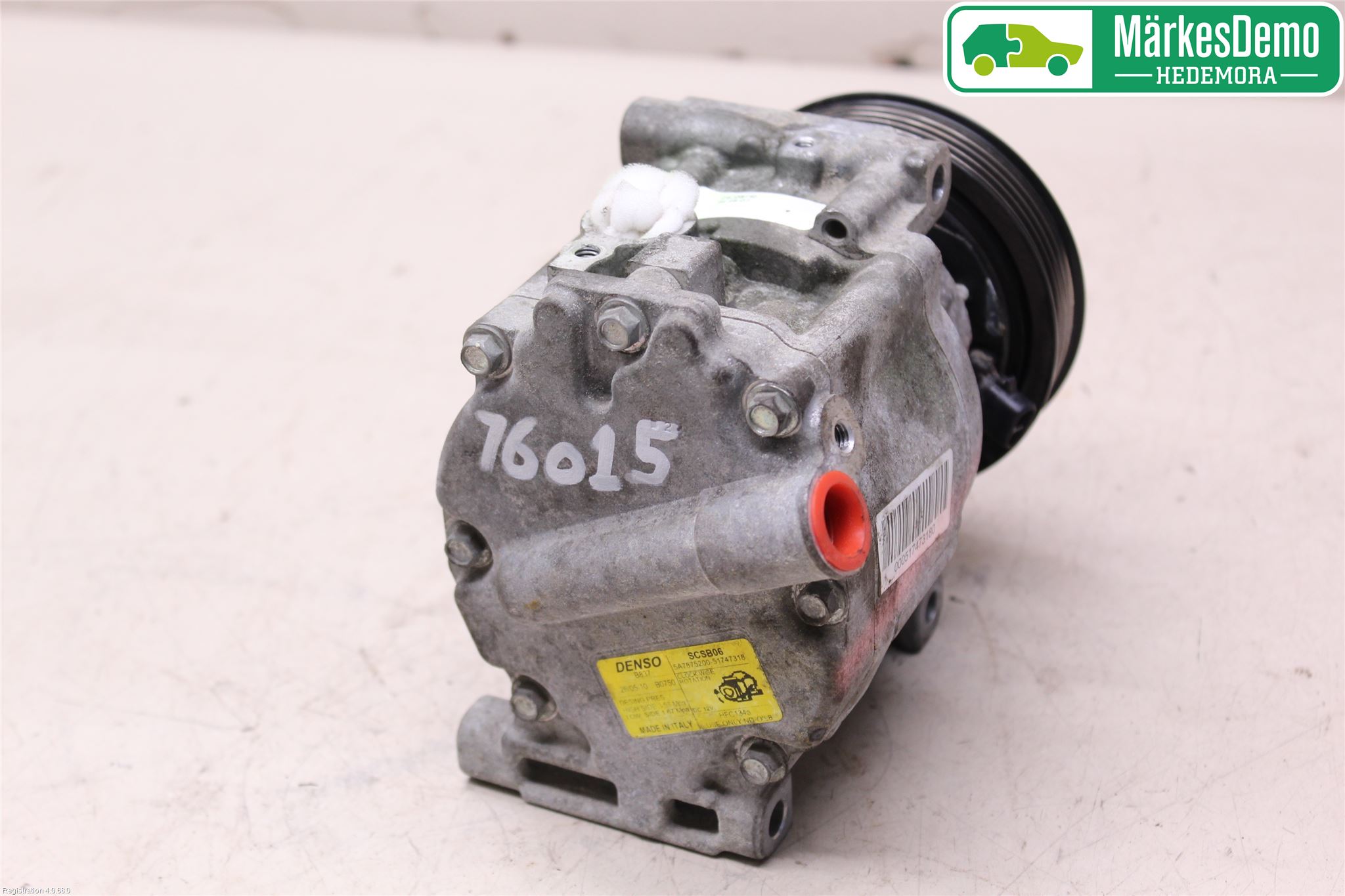 Ford KA 09-16 Varme Ac Kompressor