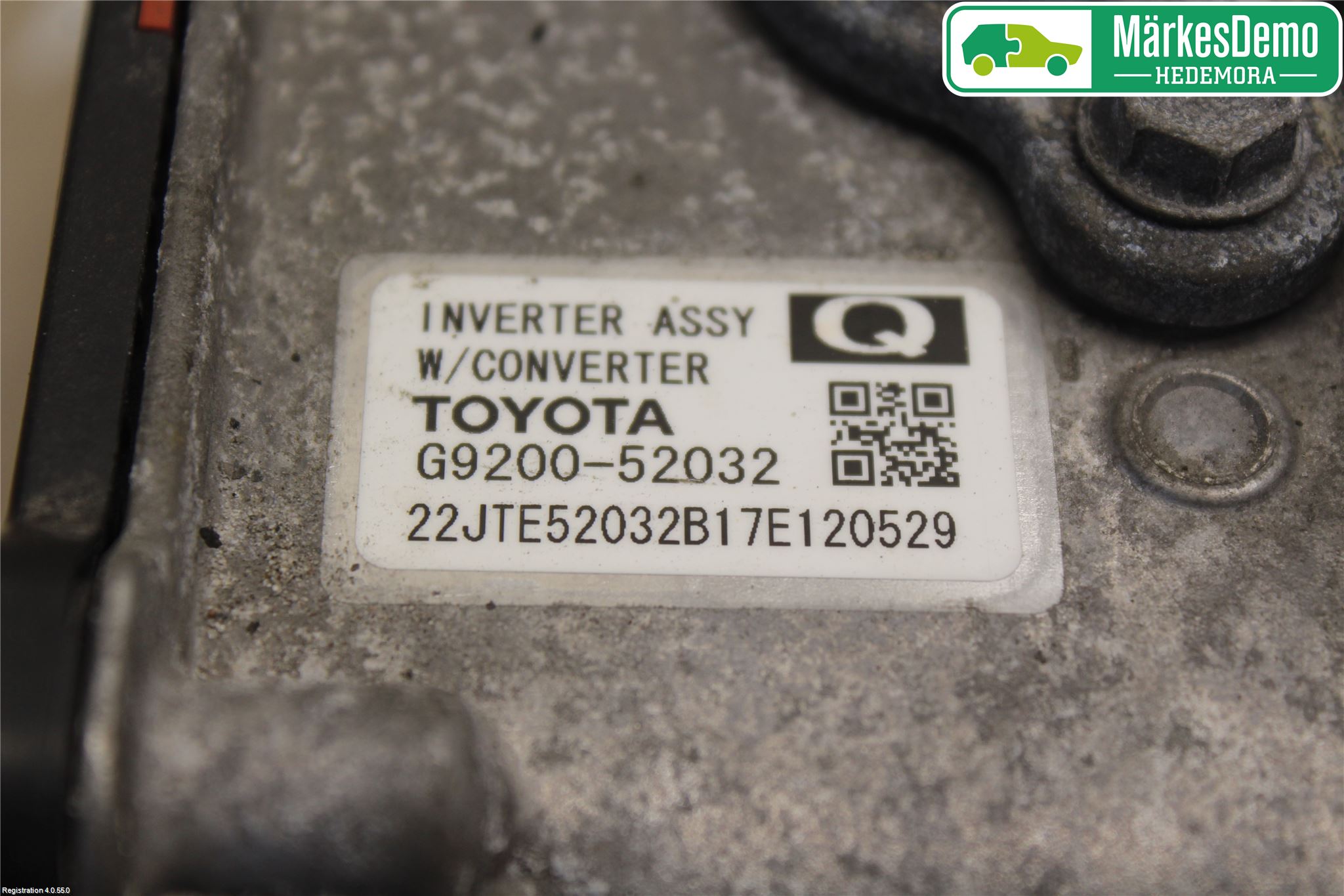 Toyota YARIS XP130 15-20 Hybridconverter
