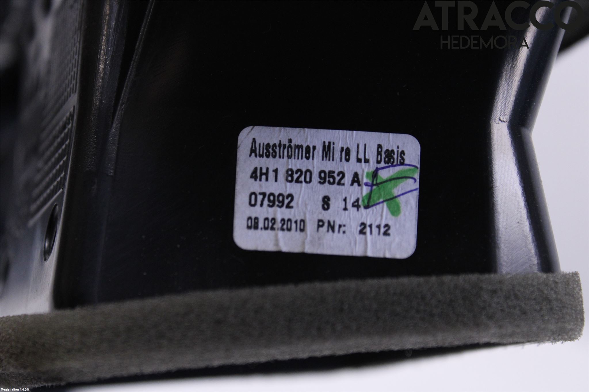 Audi A8/S8 4H 10-17 Dashbord Kanal - Dyse