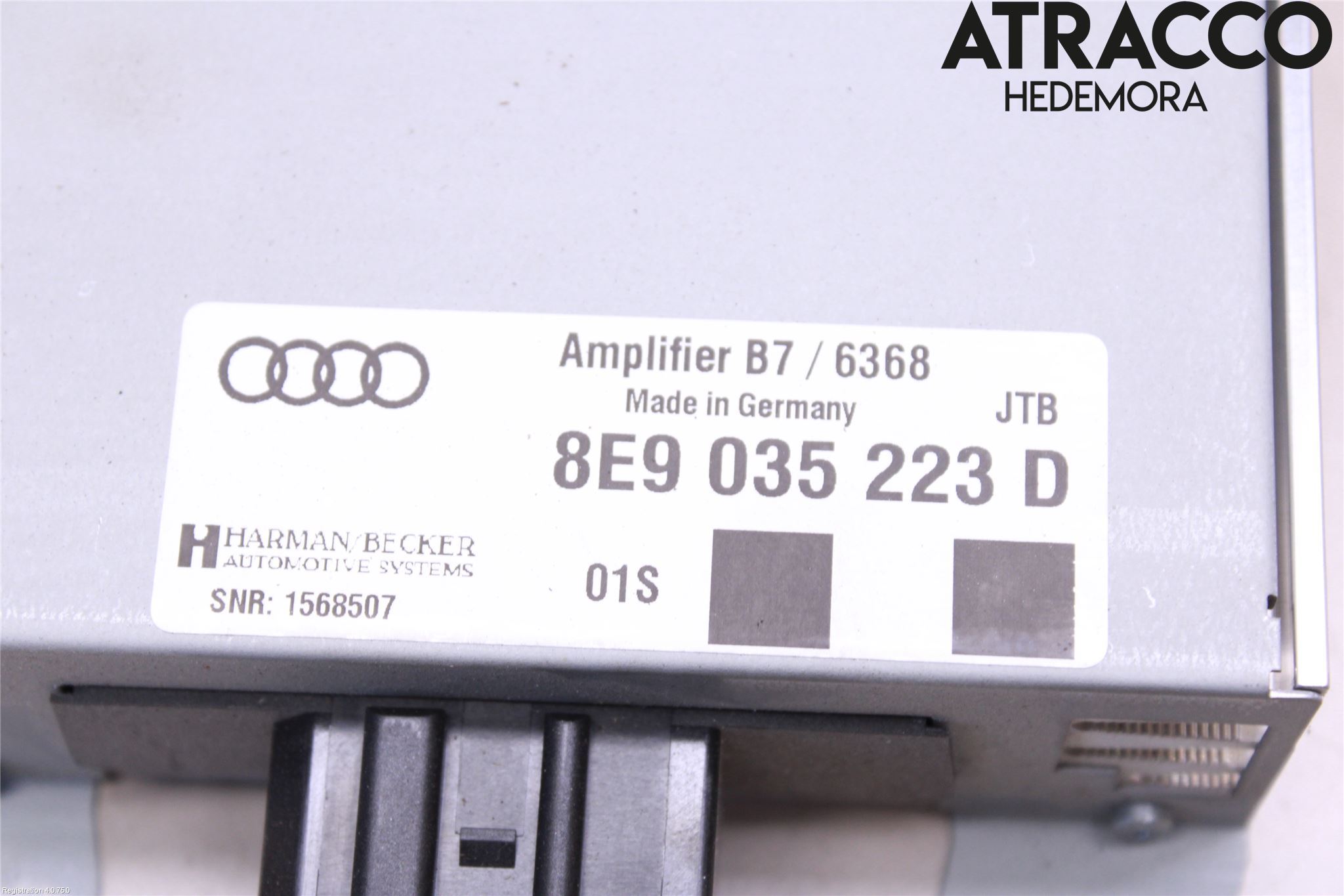 Audi A4/S4 05-07 Stereo Forsterker