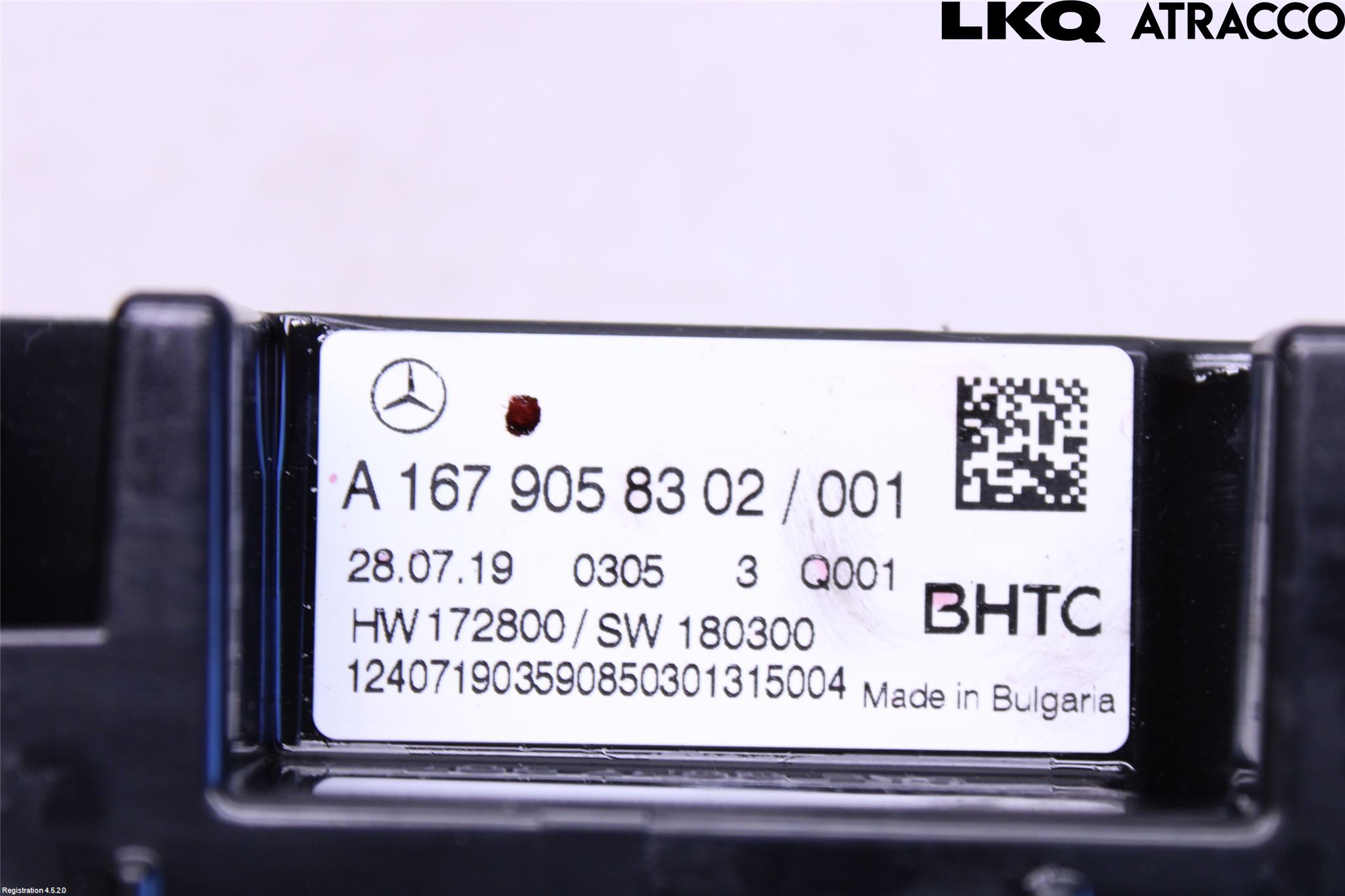 Mercedes-Benz MB CLA-KLASS (C118/X118) 19- Varme Ac Betjening-Display