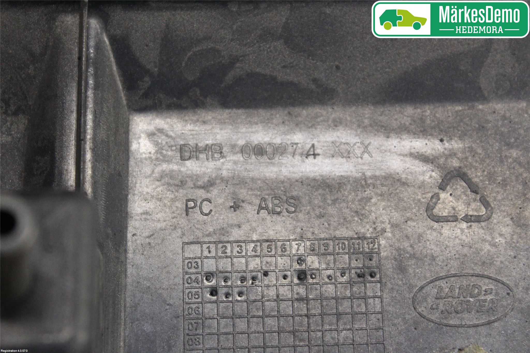 Landrover LAND ROVER DISCOVERY 3 05-09 Grill Komplett