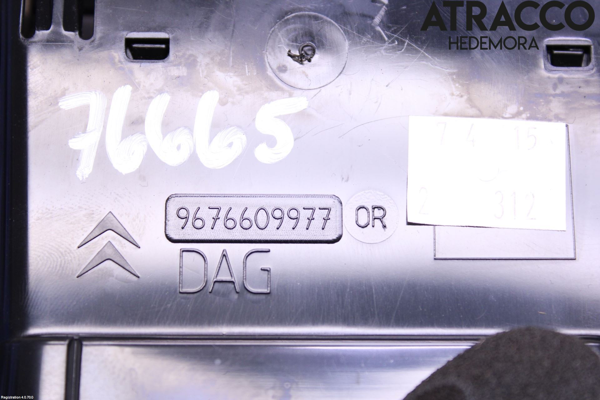 Citroen C4 II 11-18 Dashbord Kanal - Dyse