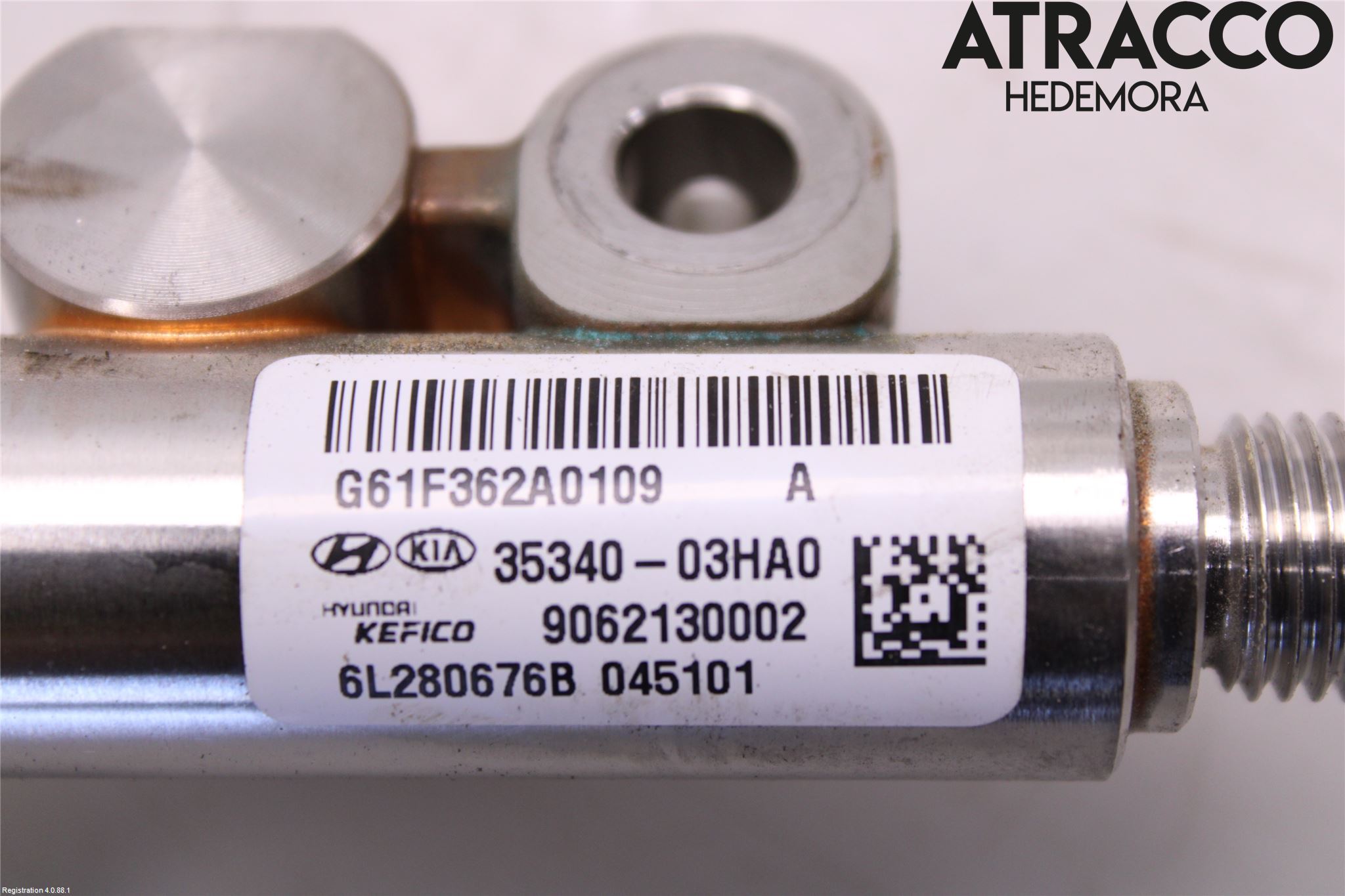 Kia NIRO (DE) 17-22 Inj. Fuelrail