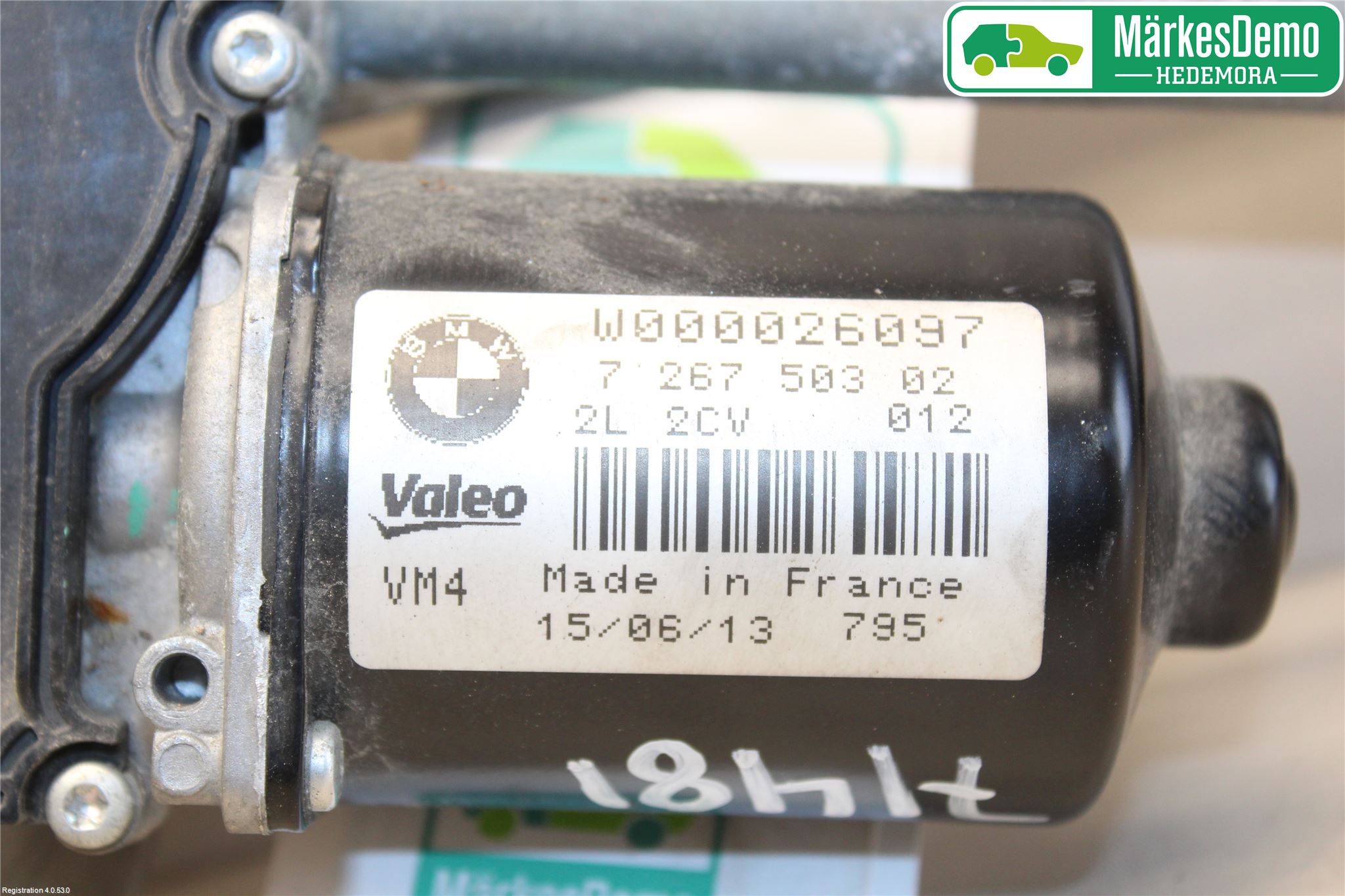 BMW 1 F20/F21 11-19 Viskeroverføring Frontrute