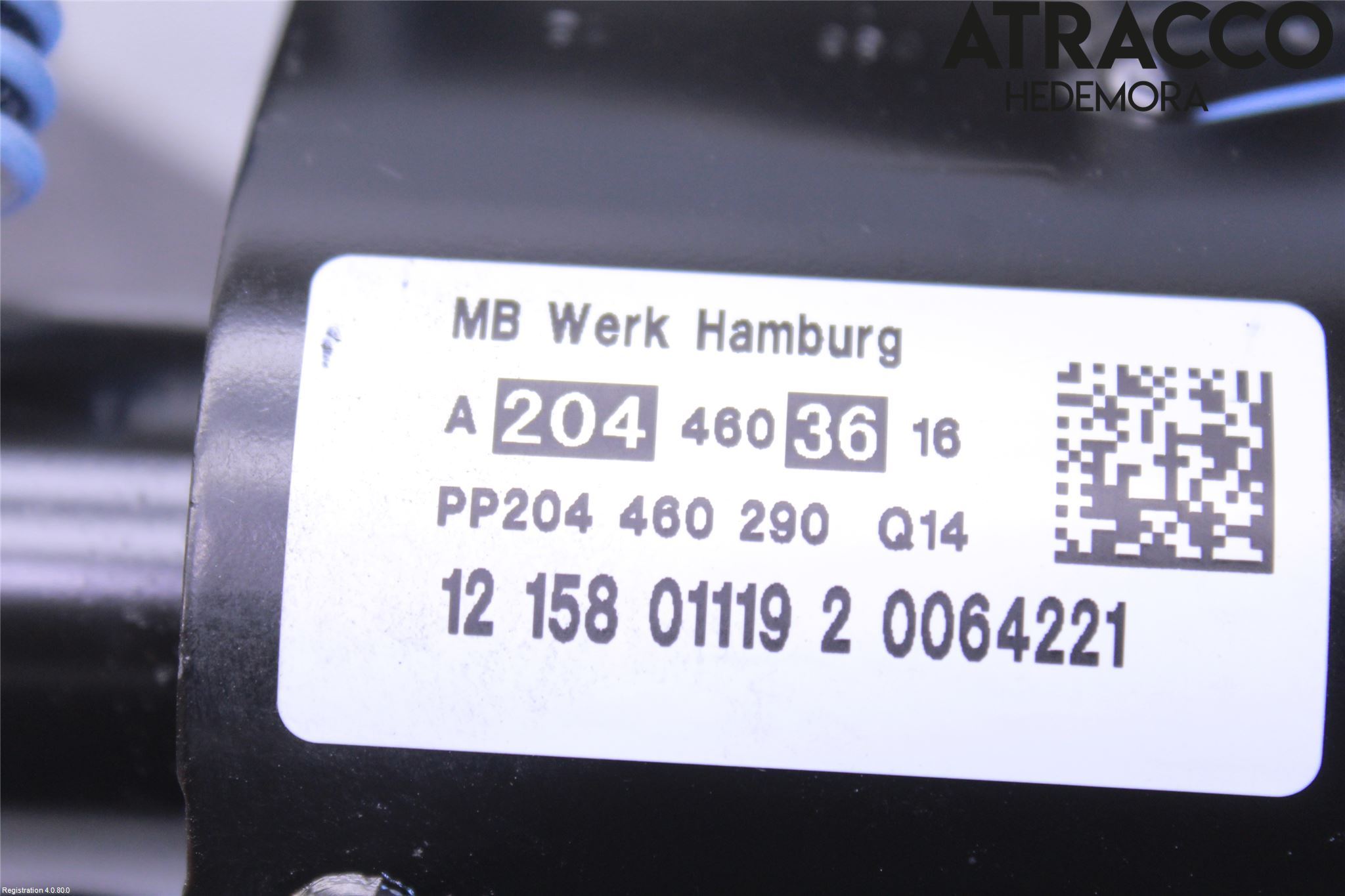 Mercedes-Benz MB GLK-KLASS (X204) 08-16 Rattakselaggregat Justerbart