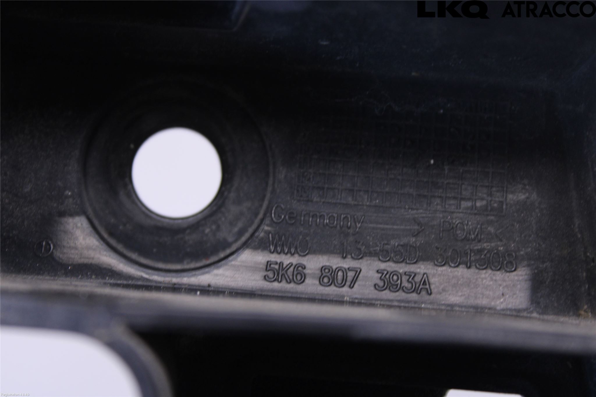 Volkswagen VW GOLF VI 09-13 Støtfangerfeste Bak Venstre