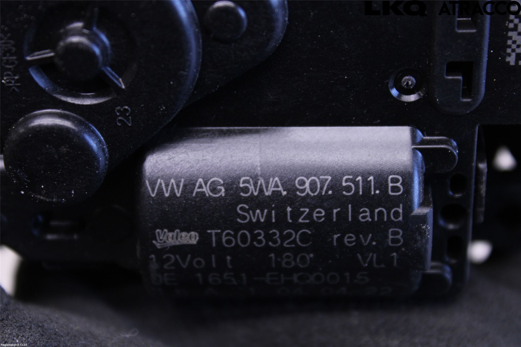 Volkswagen VW GOLF / E-GOLF VIII 20- Varme Ac Regulerings Motor