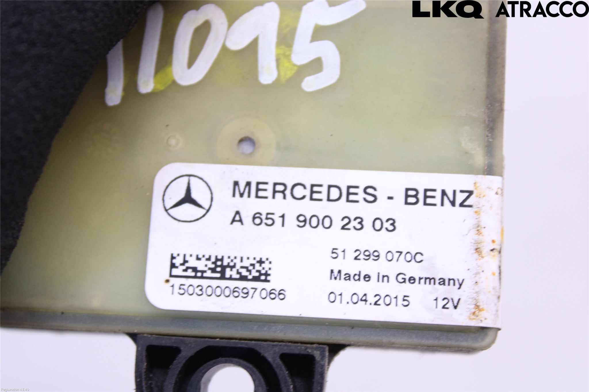 Mercedes-Benz MB E-KLASS (W212) 09-16 Rele Gløding Diesel