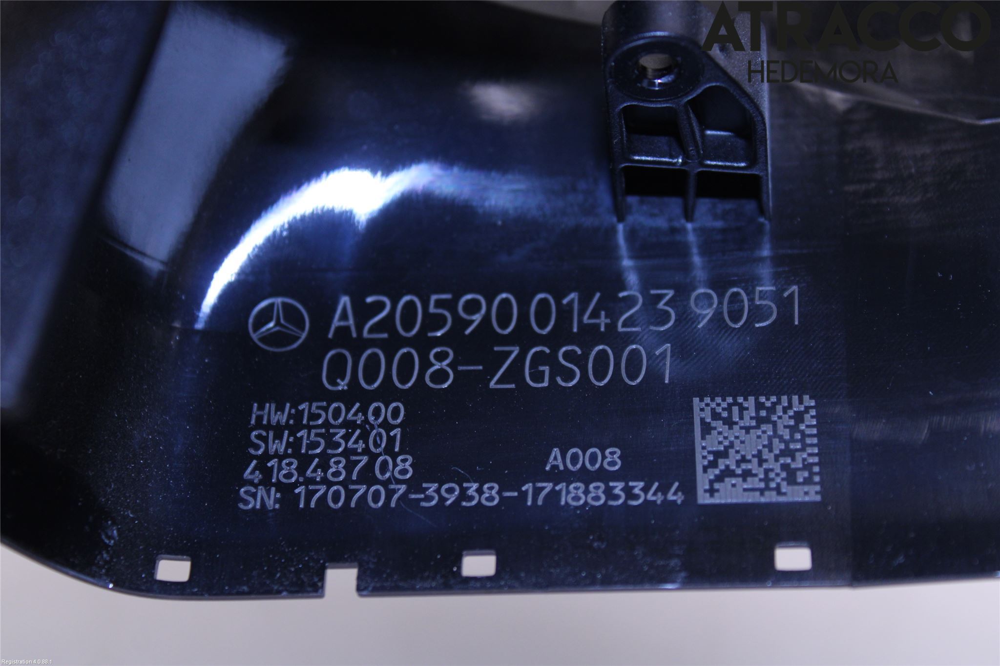Mercedes-Benz MB C-KLASS (W205) 14-21 Rattdeksel - Deksler