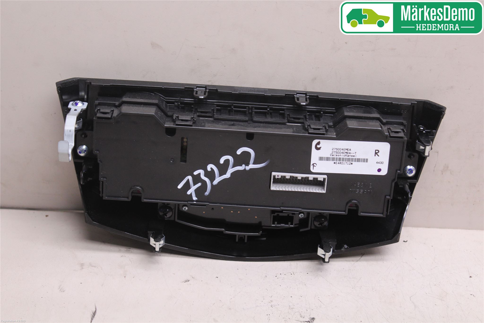 Nissan QASHQAI 14-17 Varme Ac Betjening-Display