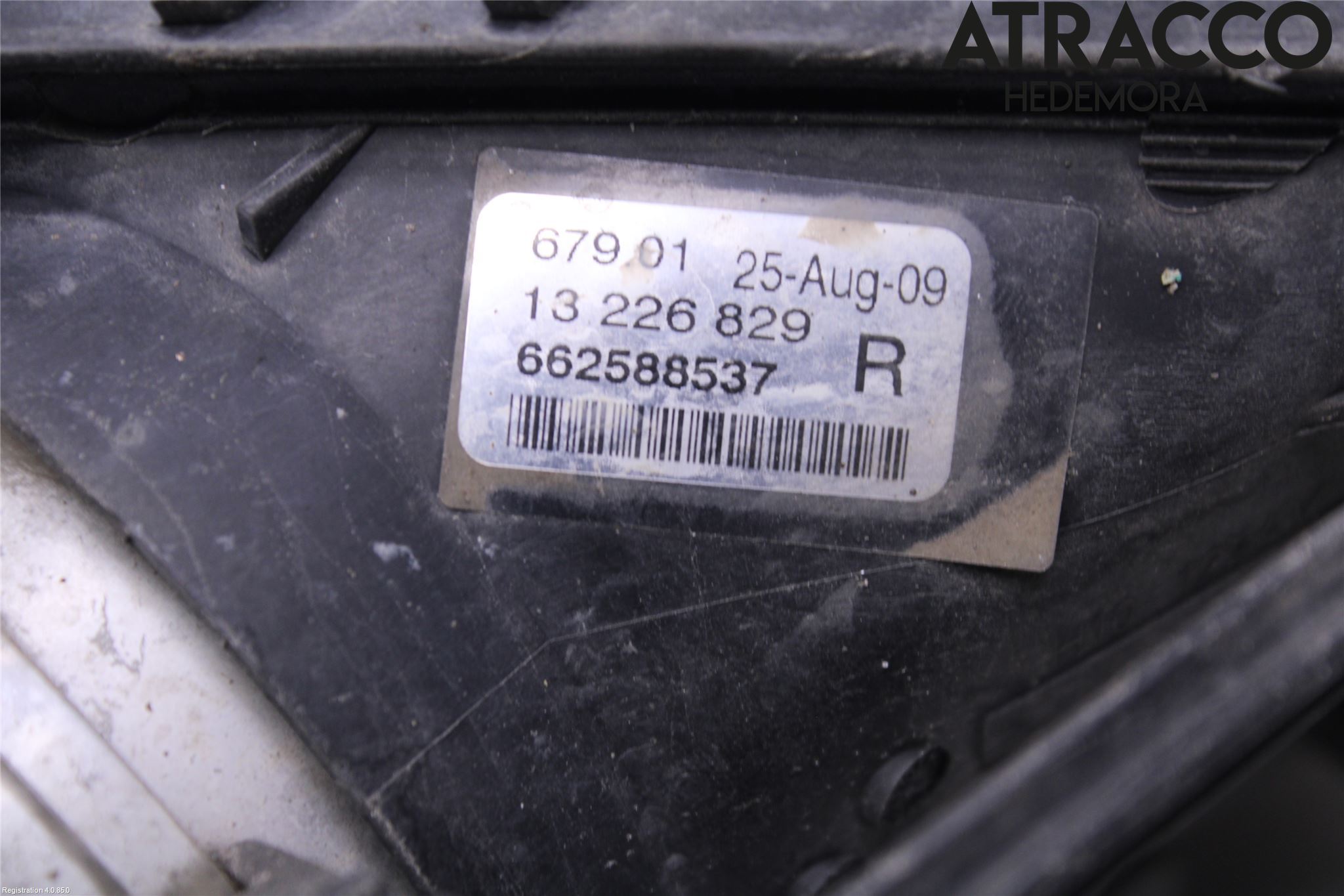 Opel INSIGNIA 09-16 Frontlykt-Kurve-Tåkelys
