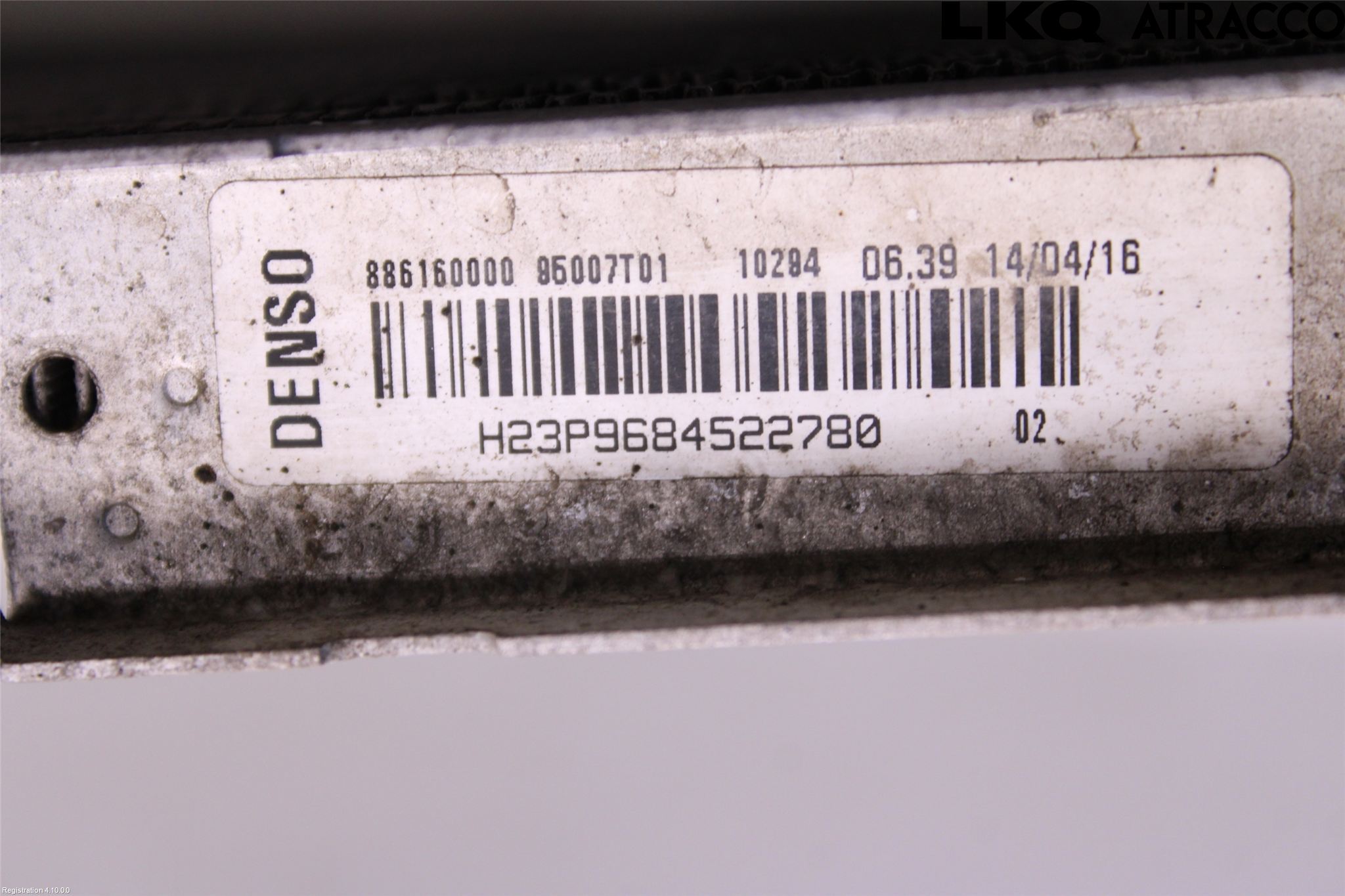 Citroen C4 CACTUS 14-20 Radiator Manuell