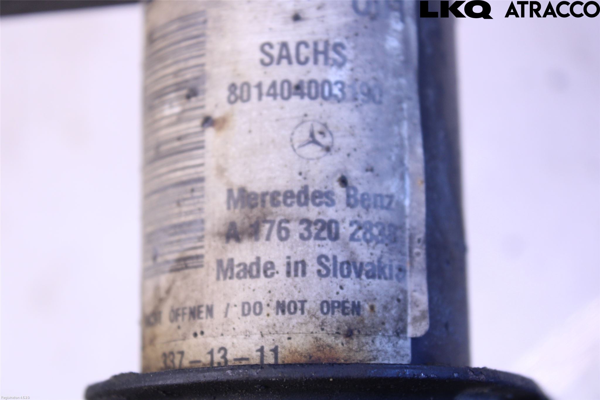 Mercedes-Benz MB A-KLASS (W176) 13-18 Fjærbein Foran Høyre