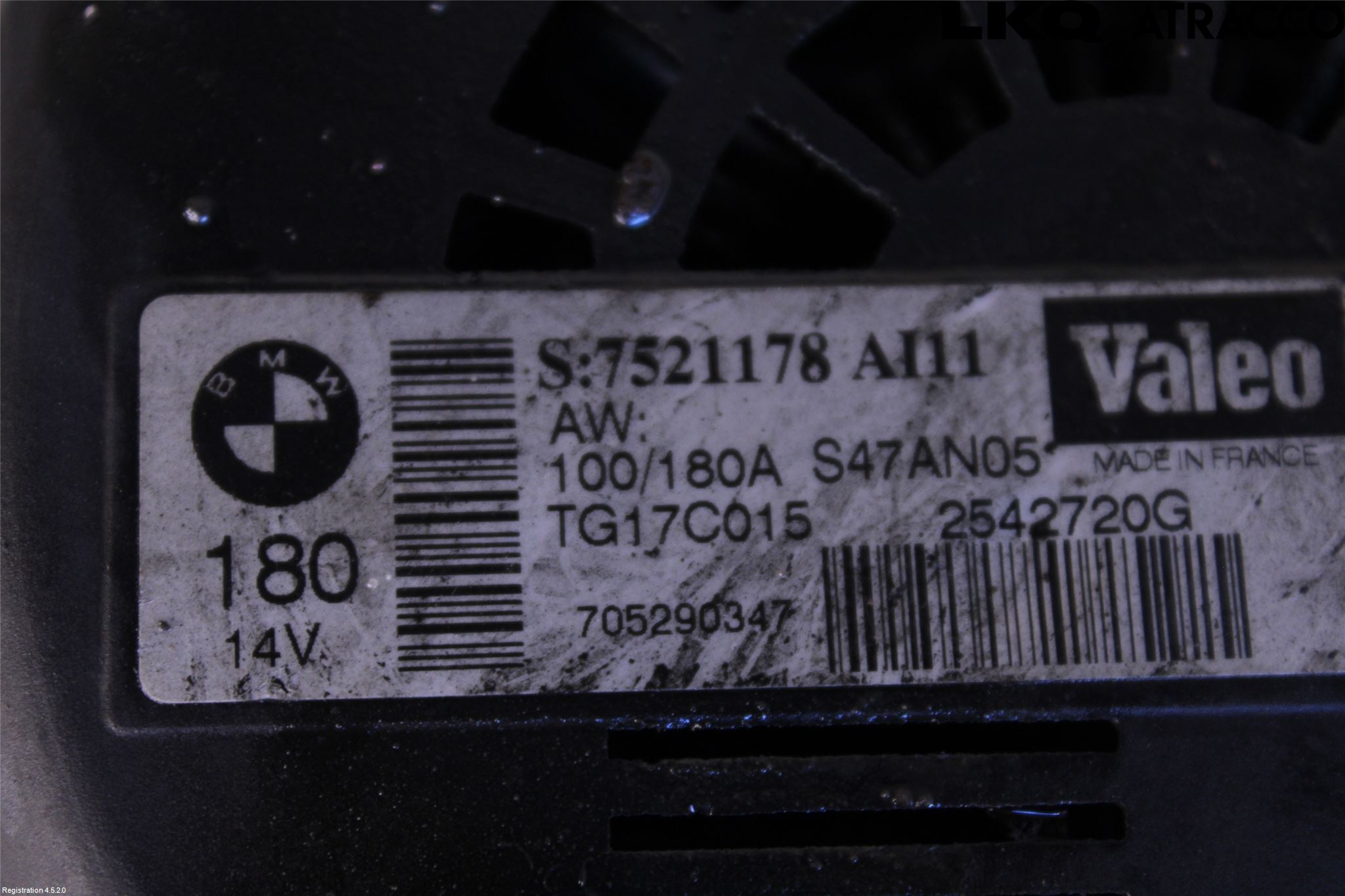 BMW 3 E90/91 SED/TOU 05-12 Dynamo