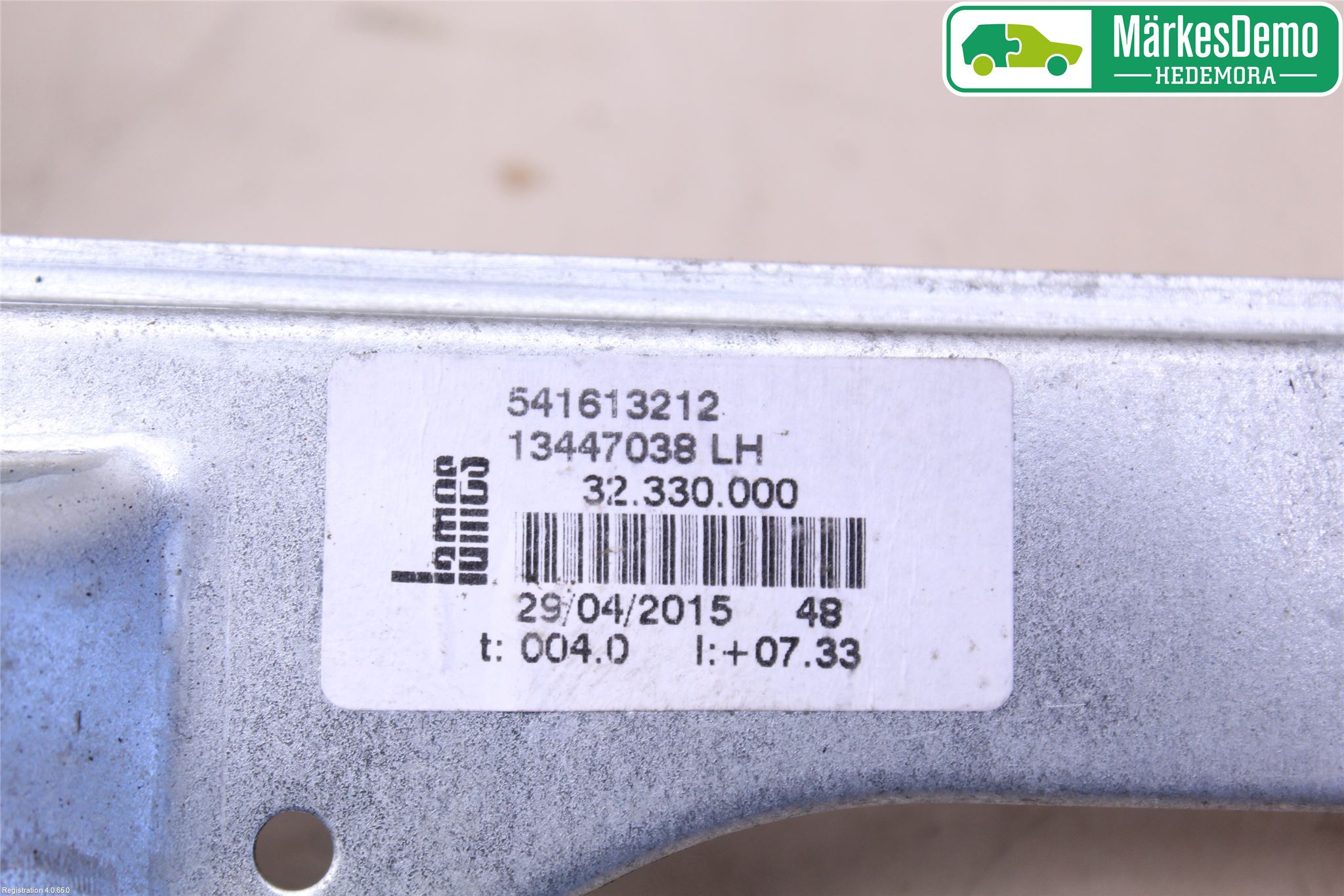 Opel CORSA E 15-19 Vindusheis El Komp