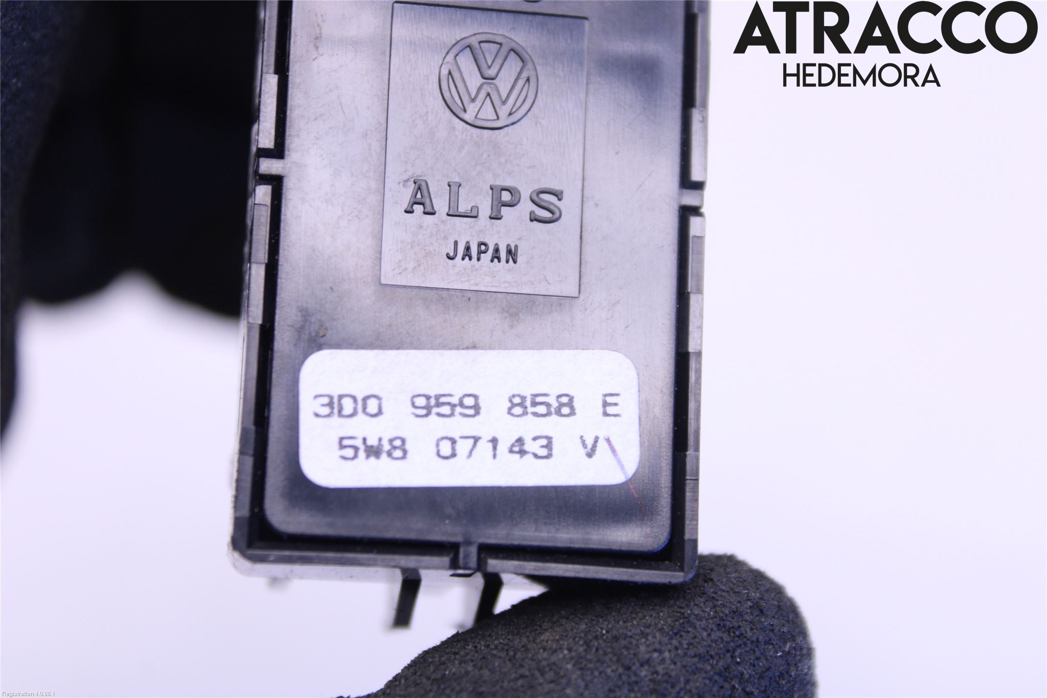 Volkswagen VW PHAETON Bryter Vindusheis